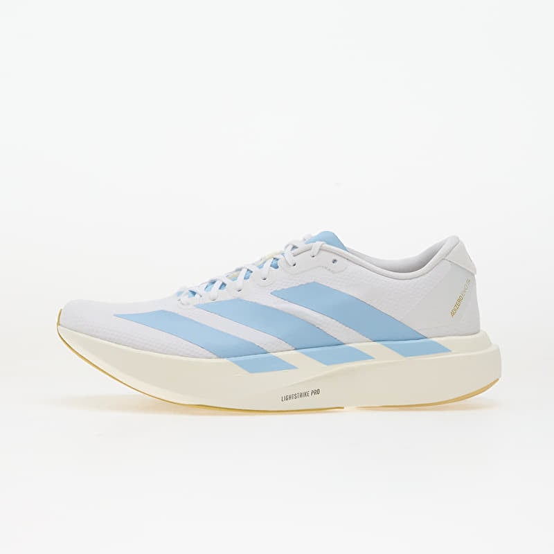 adidas Adizero EVO SL Ftwr White/ Clear Blue/ Matte Gold