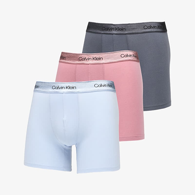 Boxerky Calvin Klein Boxer Brief 3-Pack Pink