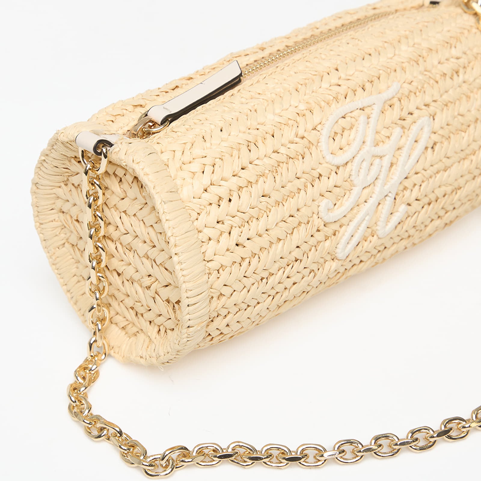 Handbags Tommy Hilfiger Elev Summ Chain Bag Raffia Beige