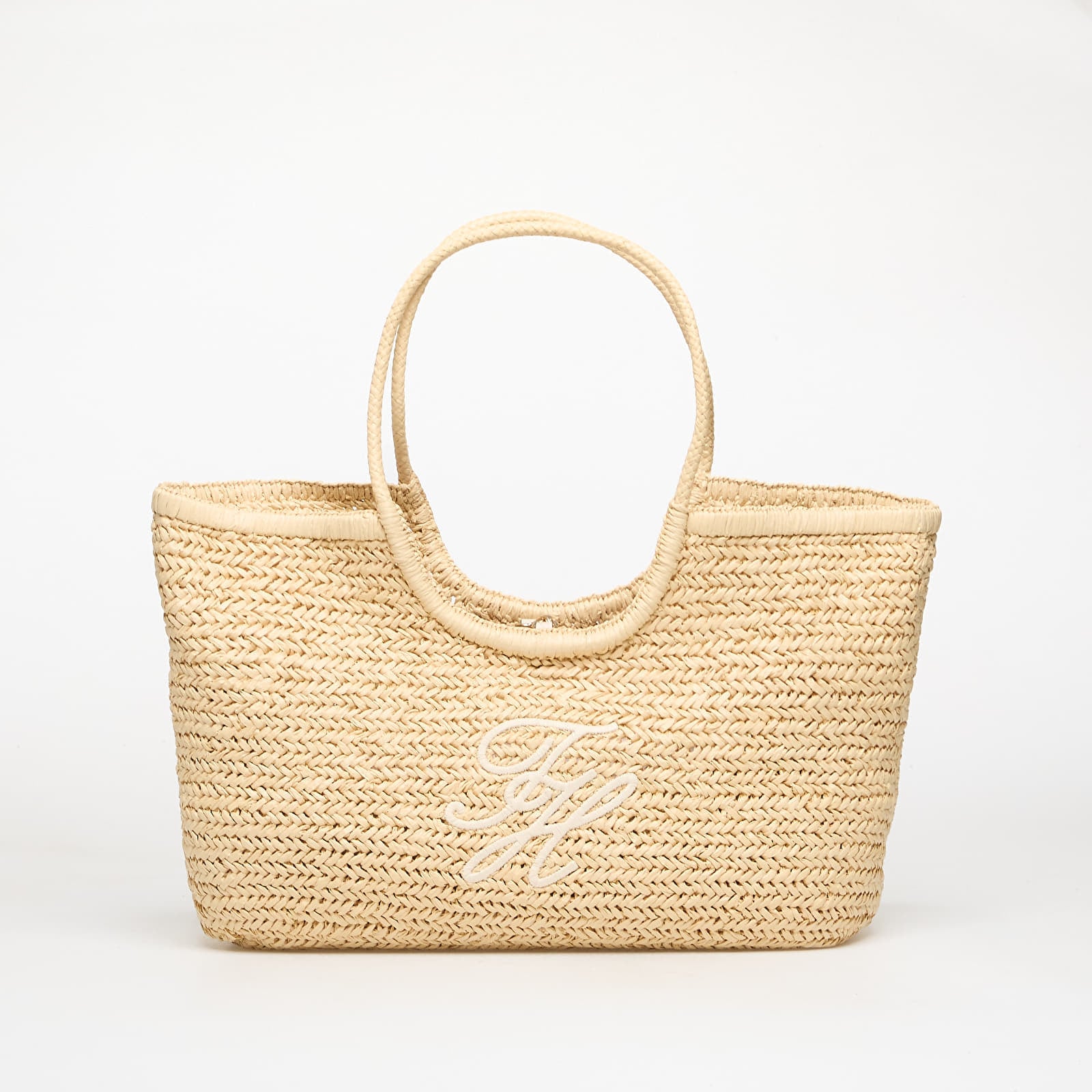 Tommy Hilfiger Elevated Summer Tote Raffia Beige Universal