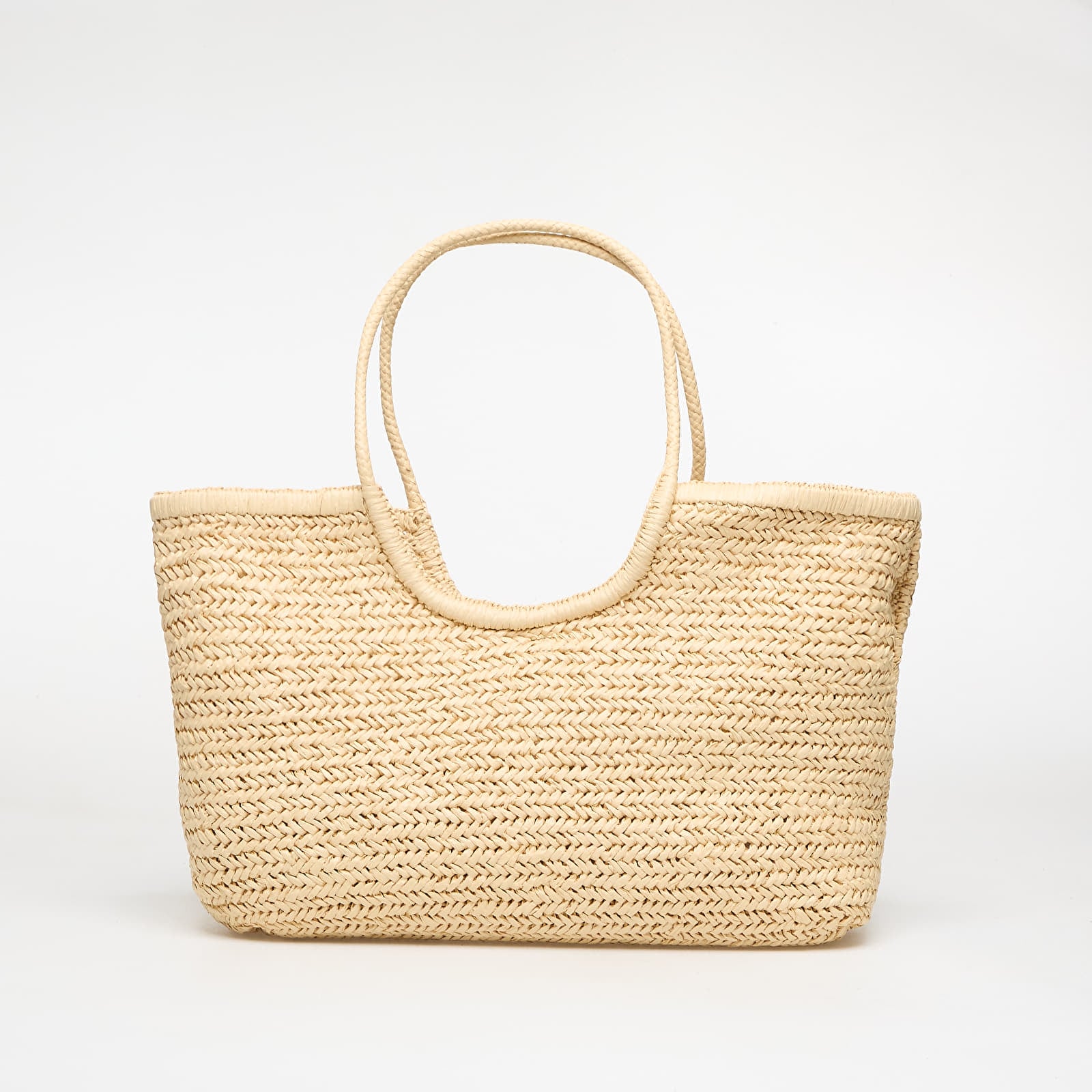 Kabelky Tommy Hilfiger Elevated Summer Tote Raffia Beige