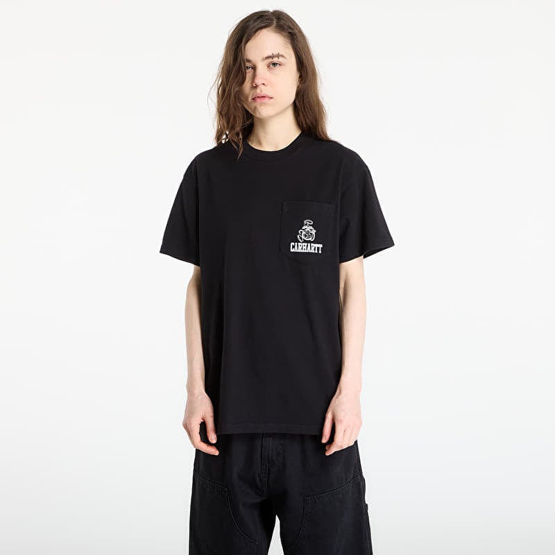 T-shirt Carhartt WIP S/S Pond Corps Pocket T-Shirt UNISEX Black