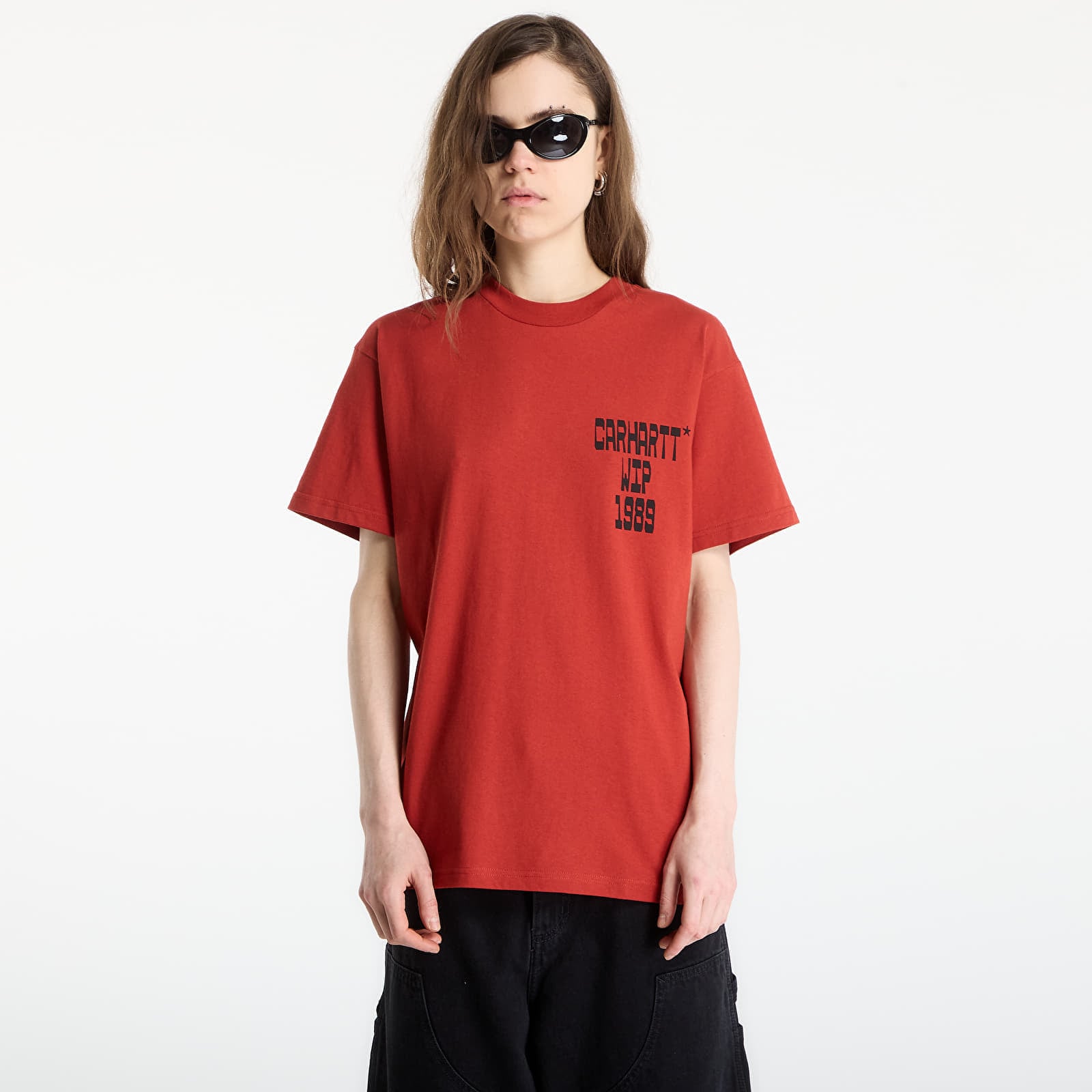 T-shirt Carhartt WIP S/S Blocks T-Shirt UNISEX Oxide Red L