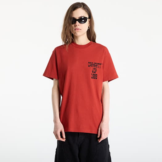 Tričko Carhartt WIP S/S Blocks T-Shirt UNISEX Oxide Red
