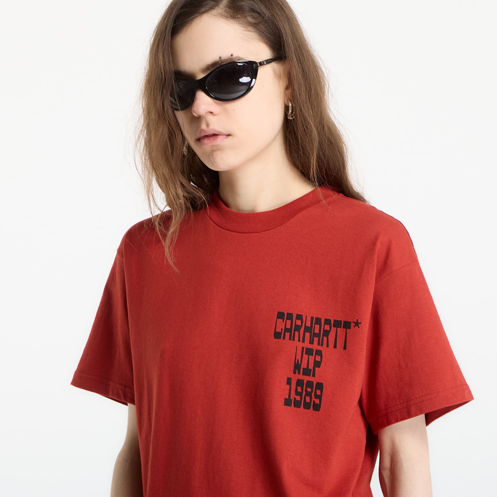 T-Shirts Männer Carhartt WIP S/S Blocks T-Shirt UNISEX Oxide Red