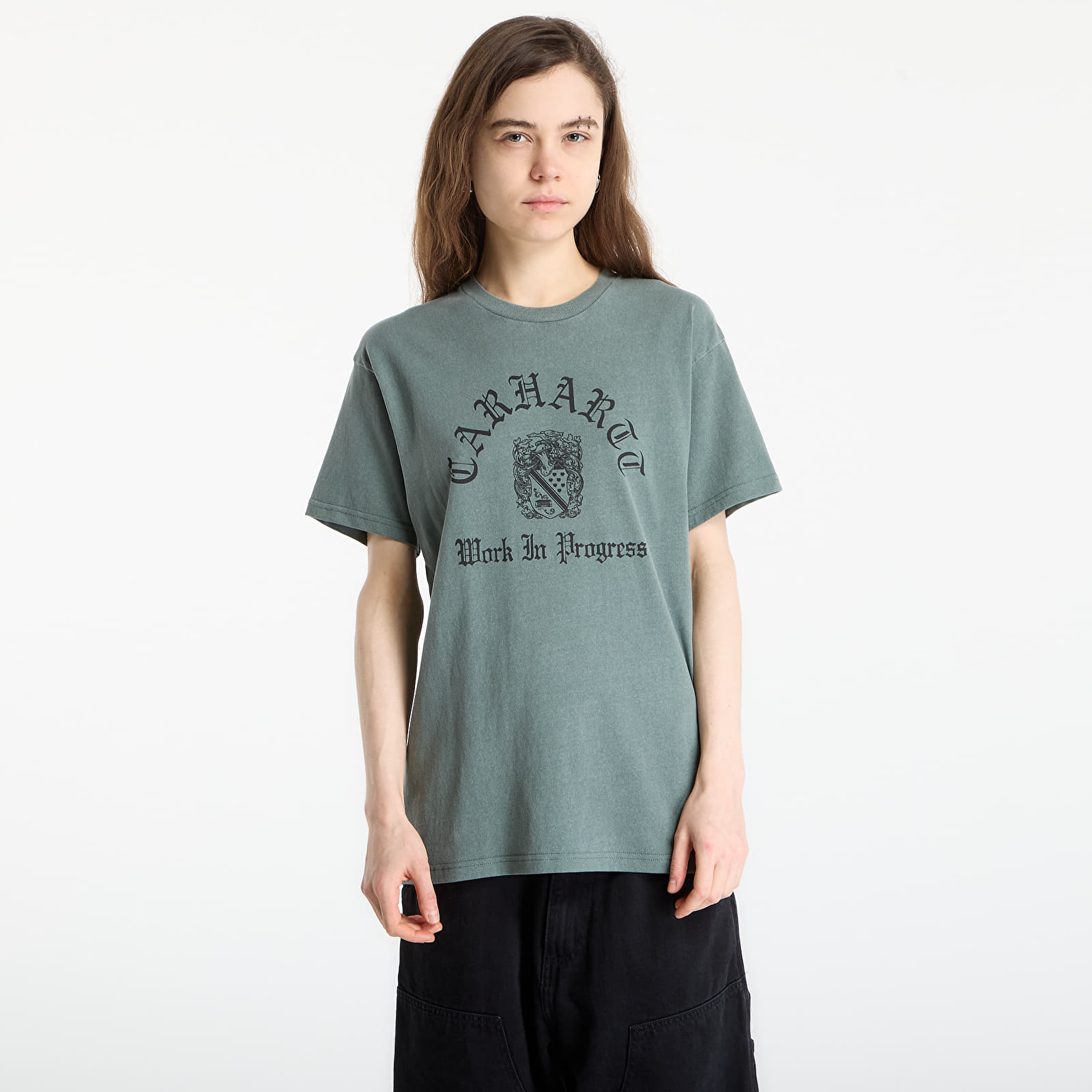 Tricouri bărbați Carhartt WIP S/S Coat Of Arms T-Shirt UNISEX Velvet Green