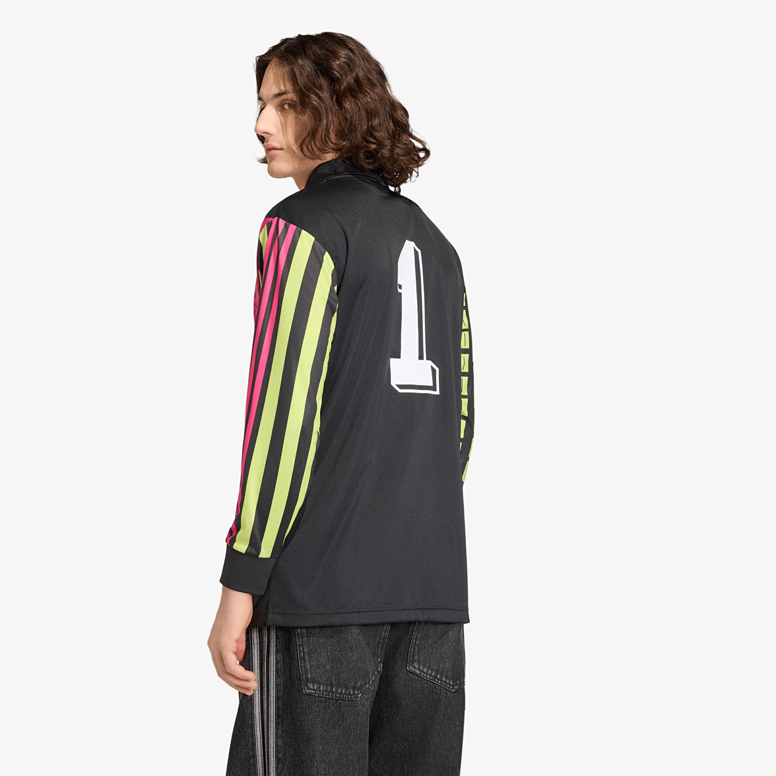 Trikots für Männer adidas Archive Loose Goalkeeper Jersey Black