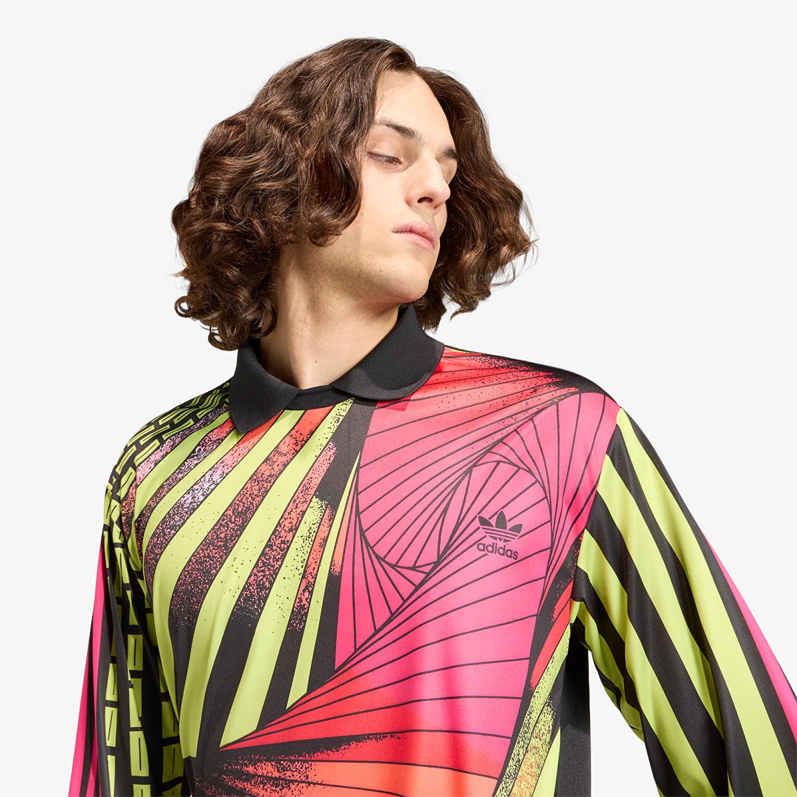 Trikots für Männer adidas Archive Loose Goalkeeper Jersey Black