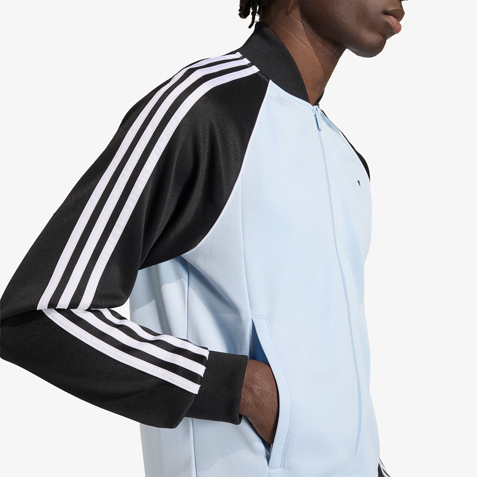 Men's sweatshirts adidas Sst Track Top Crystal Sky
