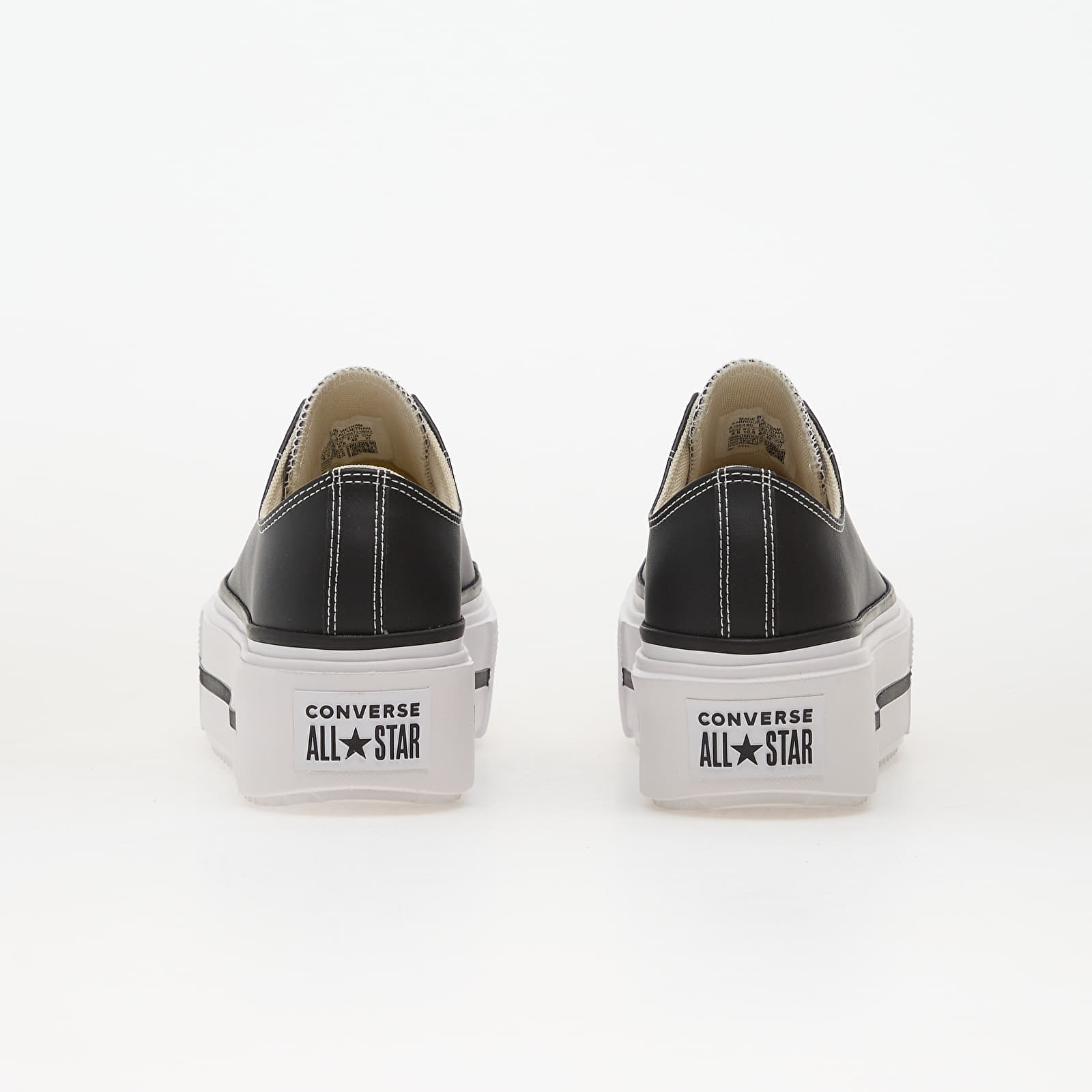 Vīriešu čības un apavi Converse Chuck Taylor All Star Lift Double Stack Black/ White/ Black