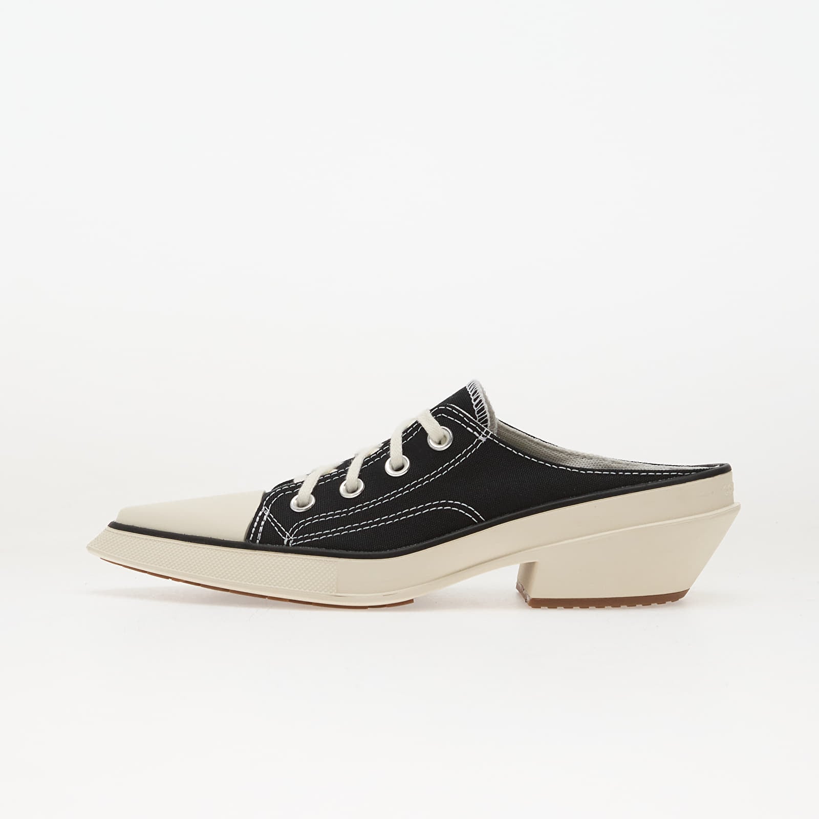 Naiste tossud ja kingad Converse Chuck 70 De Luxe Pointed Mule Black/ Egret/ White