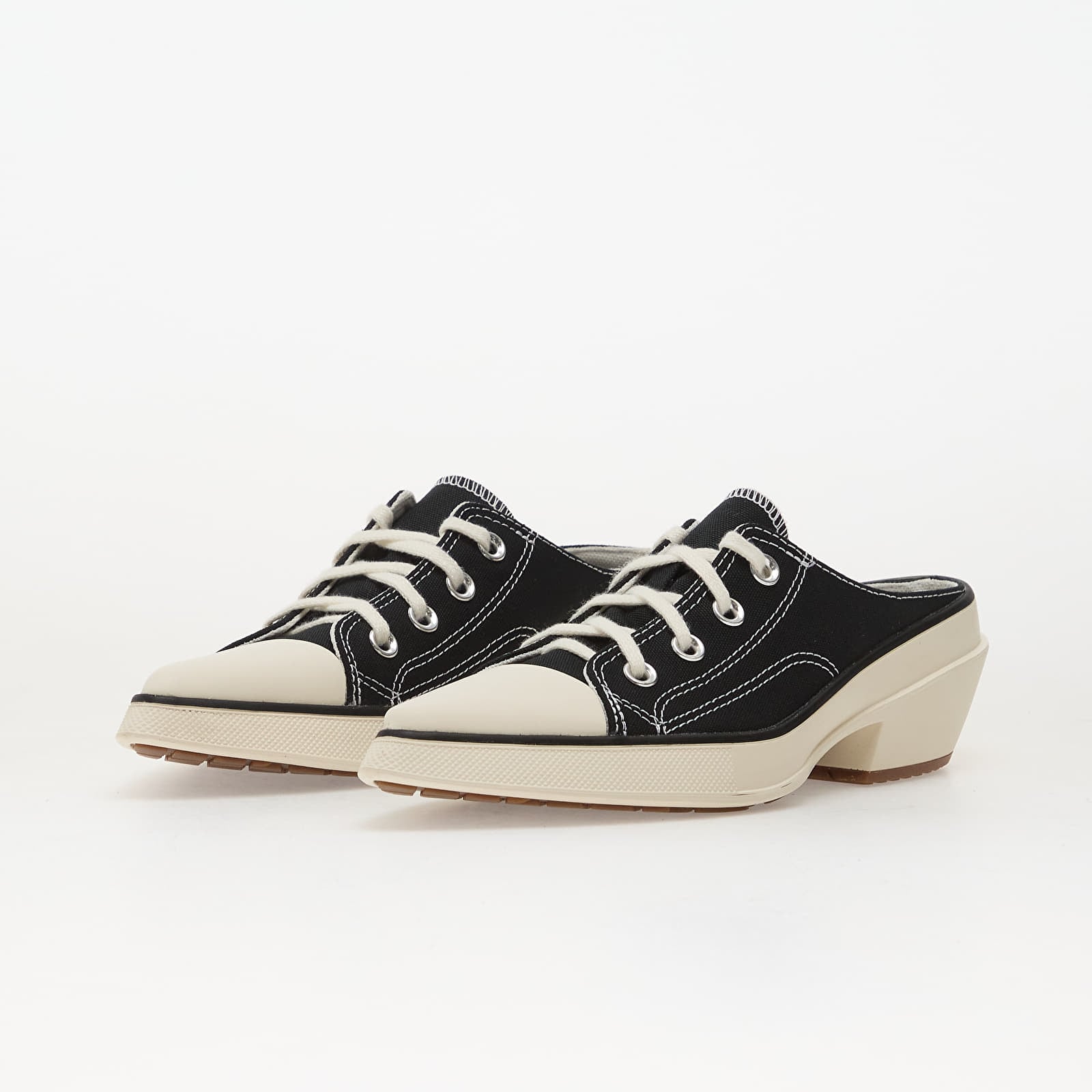Naiste tossud ja kingad Converse Chuck 70 De Luxe Pointed Mule Black/ Egret/ White