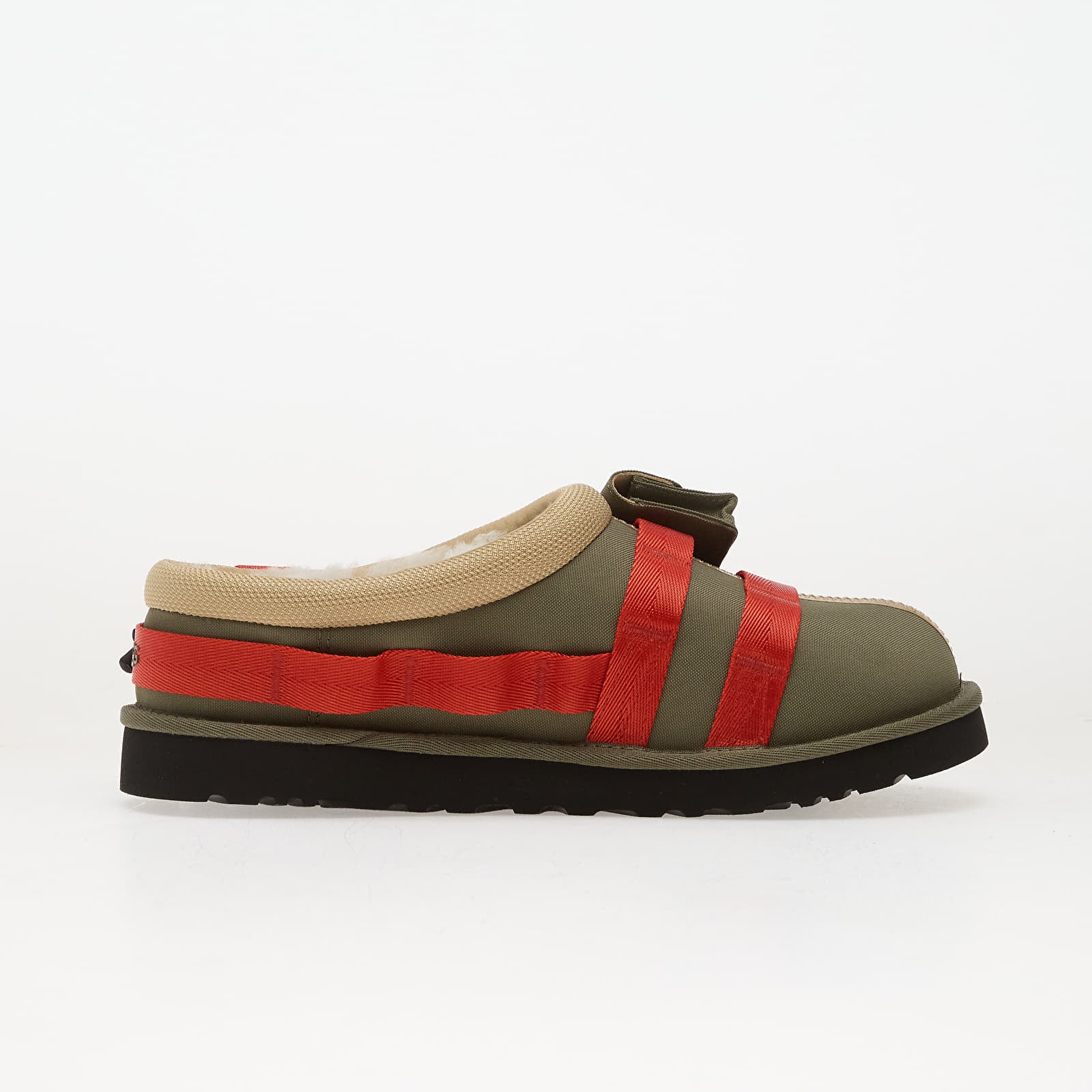 Miesten lenkkarit ja kengät UGG M Tasman Wildwood Burtn Olive/ Red Pepper