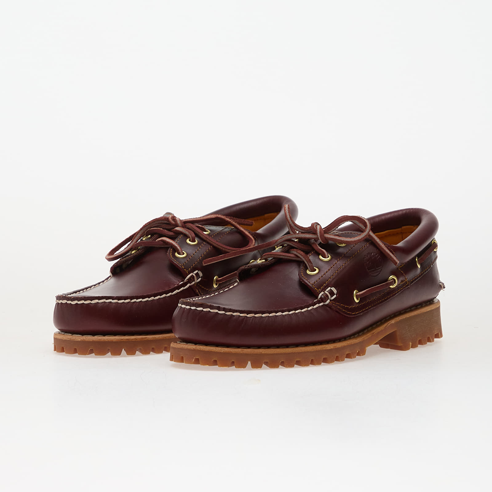 Sneakers och skor för män Timberland Authentic Boat Shoe Burgundy