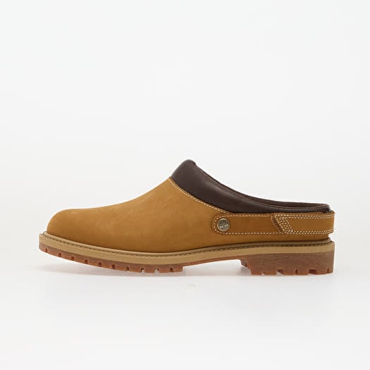 Timberland Premium Clog Shoe Wheat Nubuck