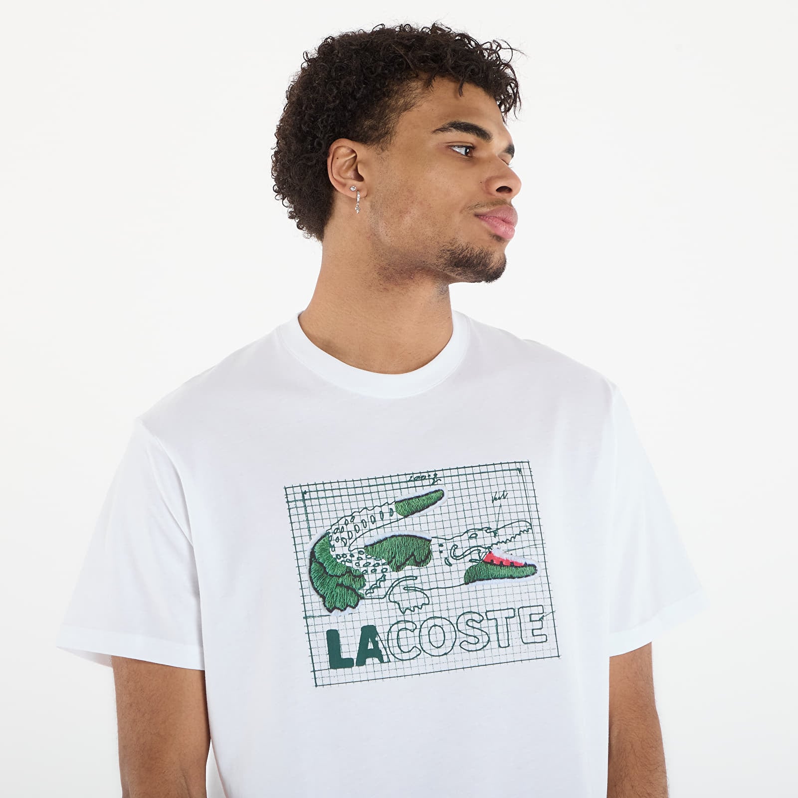T-Shirts LACOSTE Tee-Shirt White