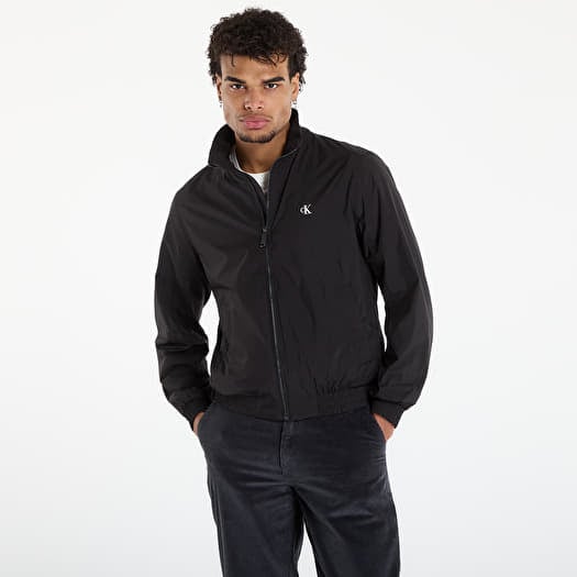 Jacke Calvin Klein Jeans Ls Unfilled Nylon Harrington Jacket Black