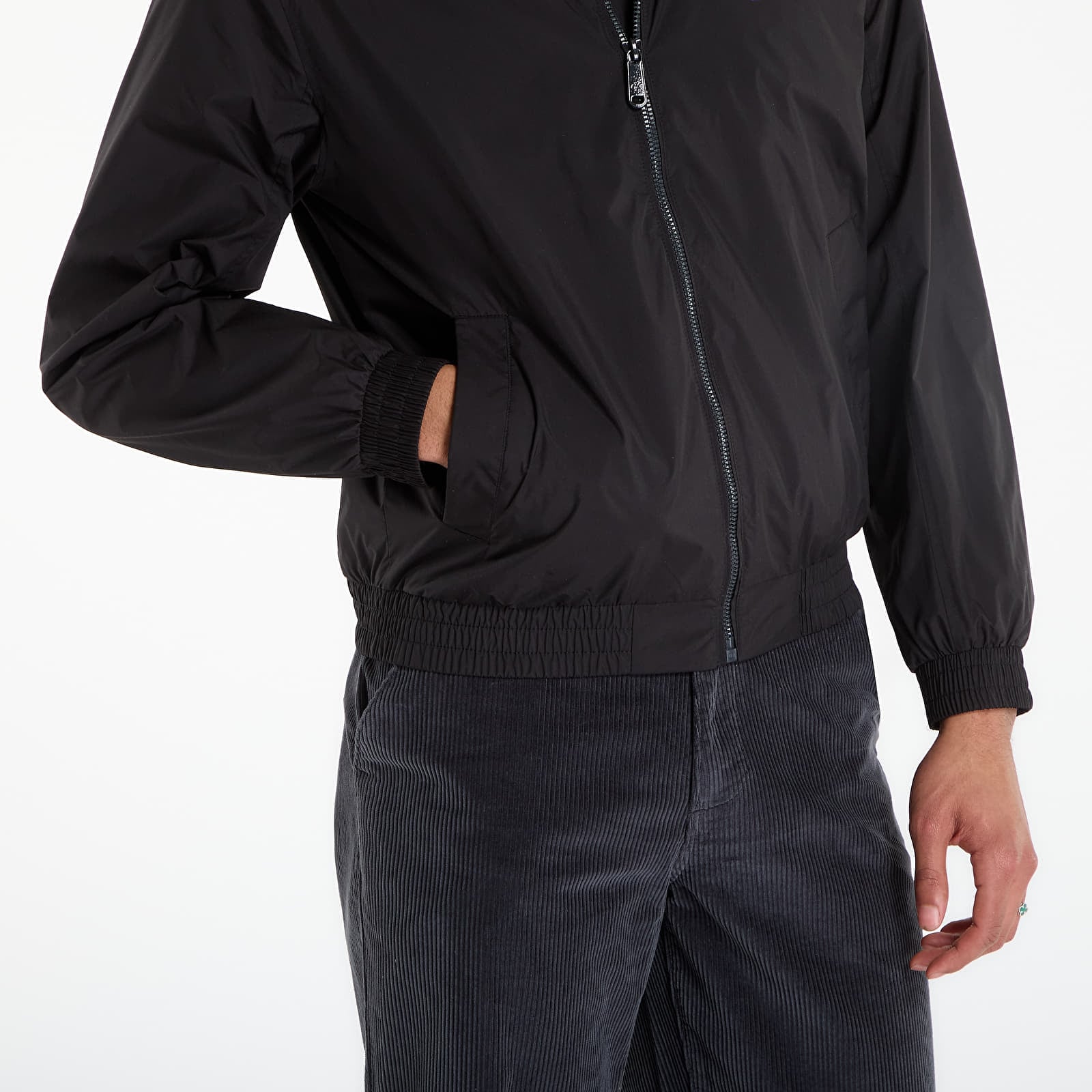 Jacken Calvin Klein Jeans Ls Unfilled Nylon Harrington Jacket Black