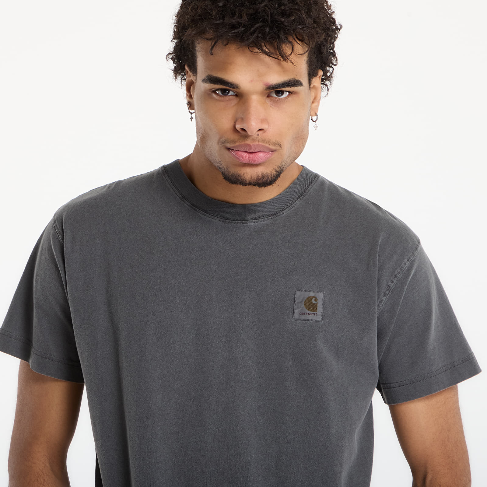 T-Shirts Männer Carhartt WIP S/S Nelson T-Shirt UNISEX Black