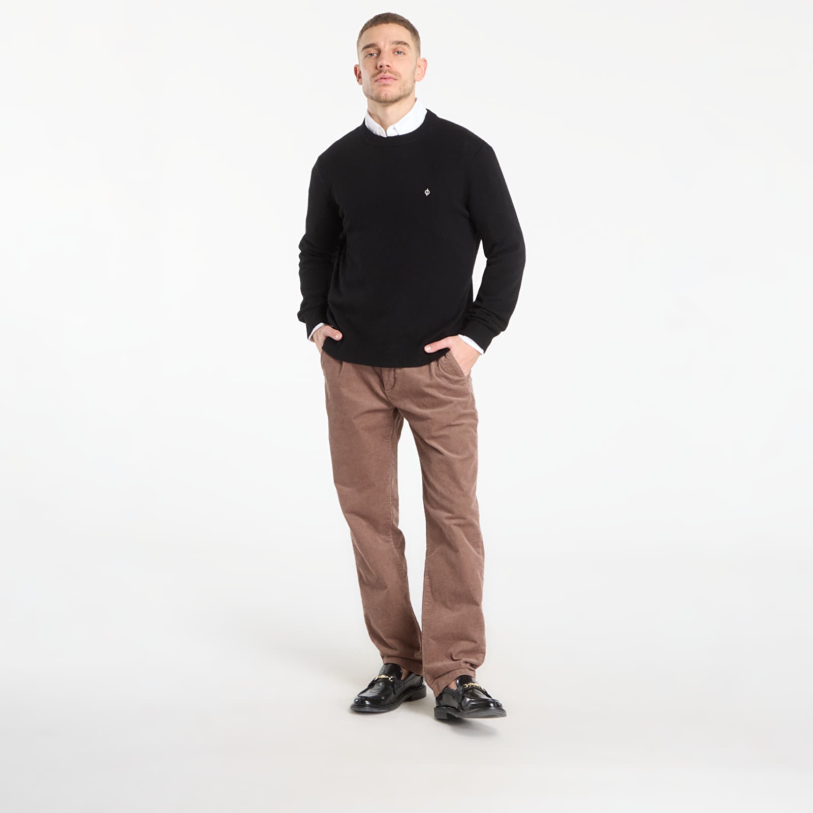 Hosen Tommy Hilfiger Denton Pd Corduroy Pants Dark Beige Cord