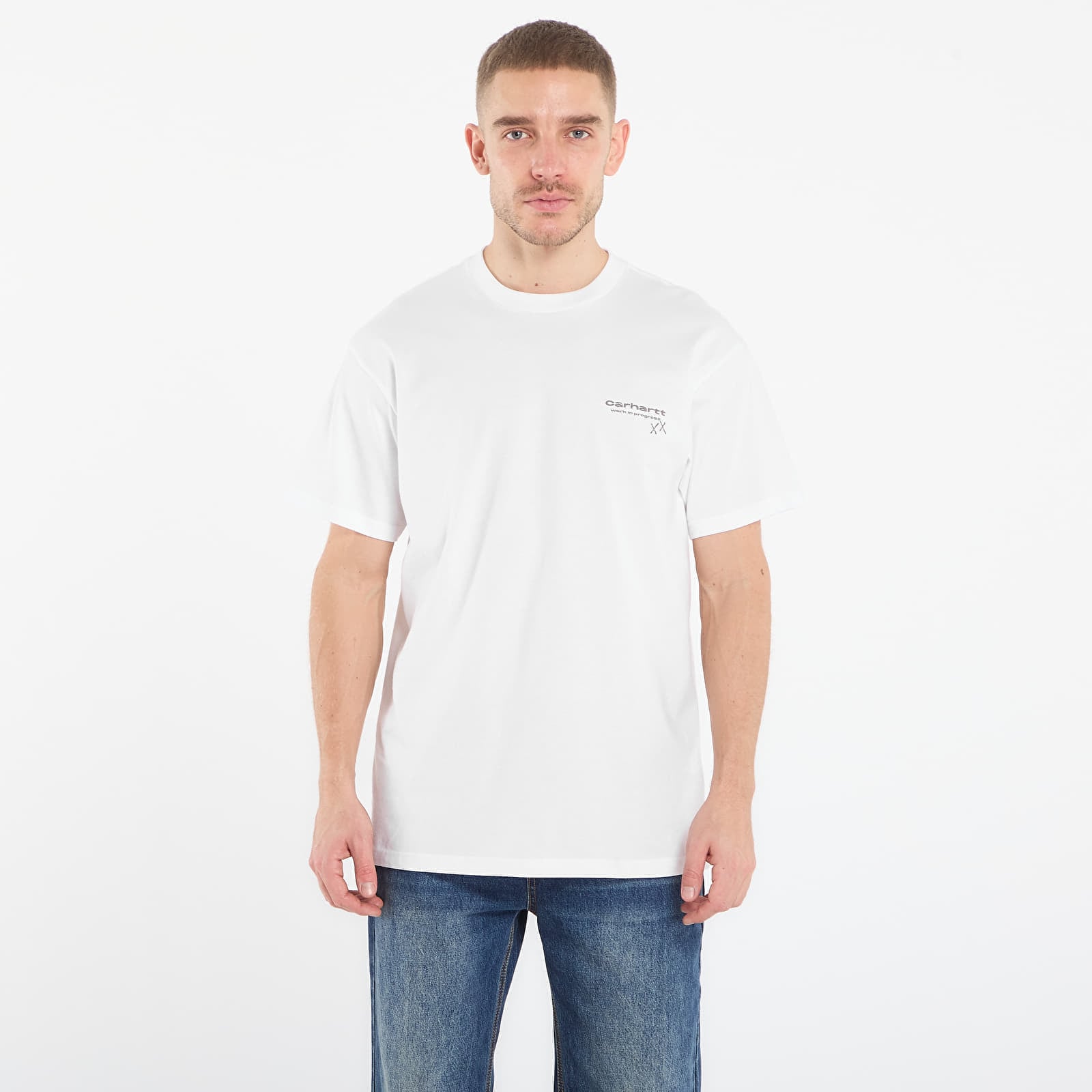 T-shirt Carhartt WIP S/S Garble T-Shirt UNISEX White L