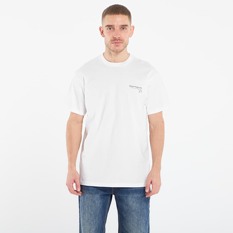 T-Shirt Carhartt WIP S/S Garble T-Shirt UNISEX White