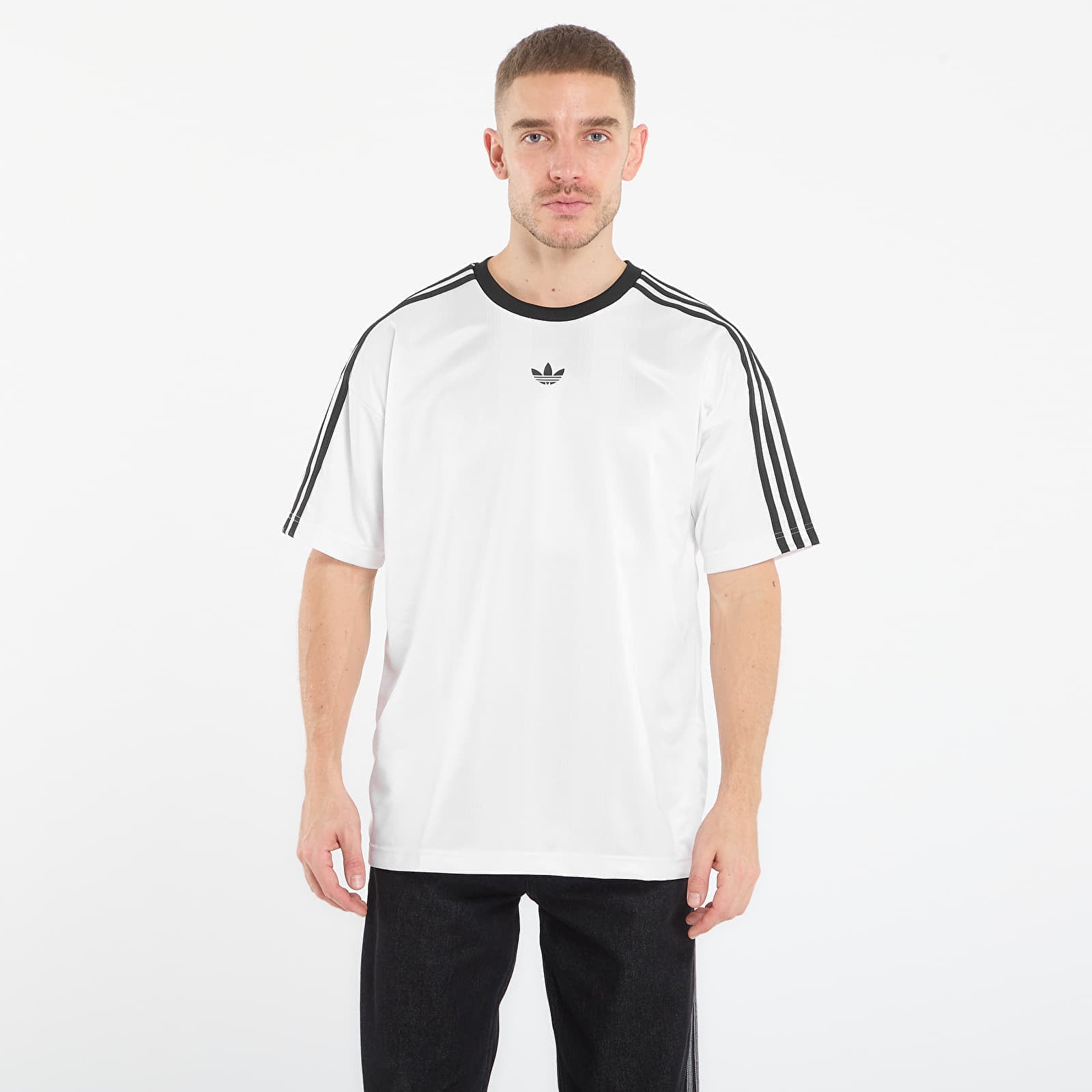 T-shirt adidas Adicolor Jacquard Jersey White S