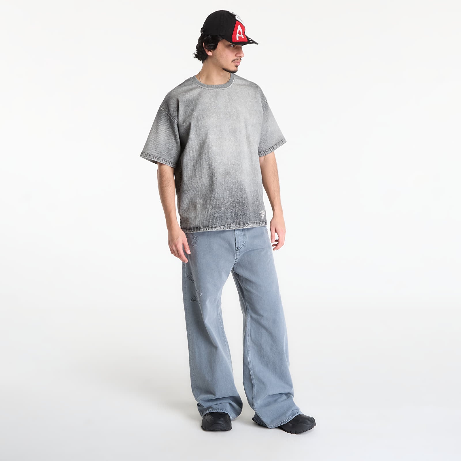 Men's jeans Diesel D-Rise Trousers Black/ Blue