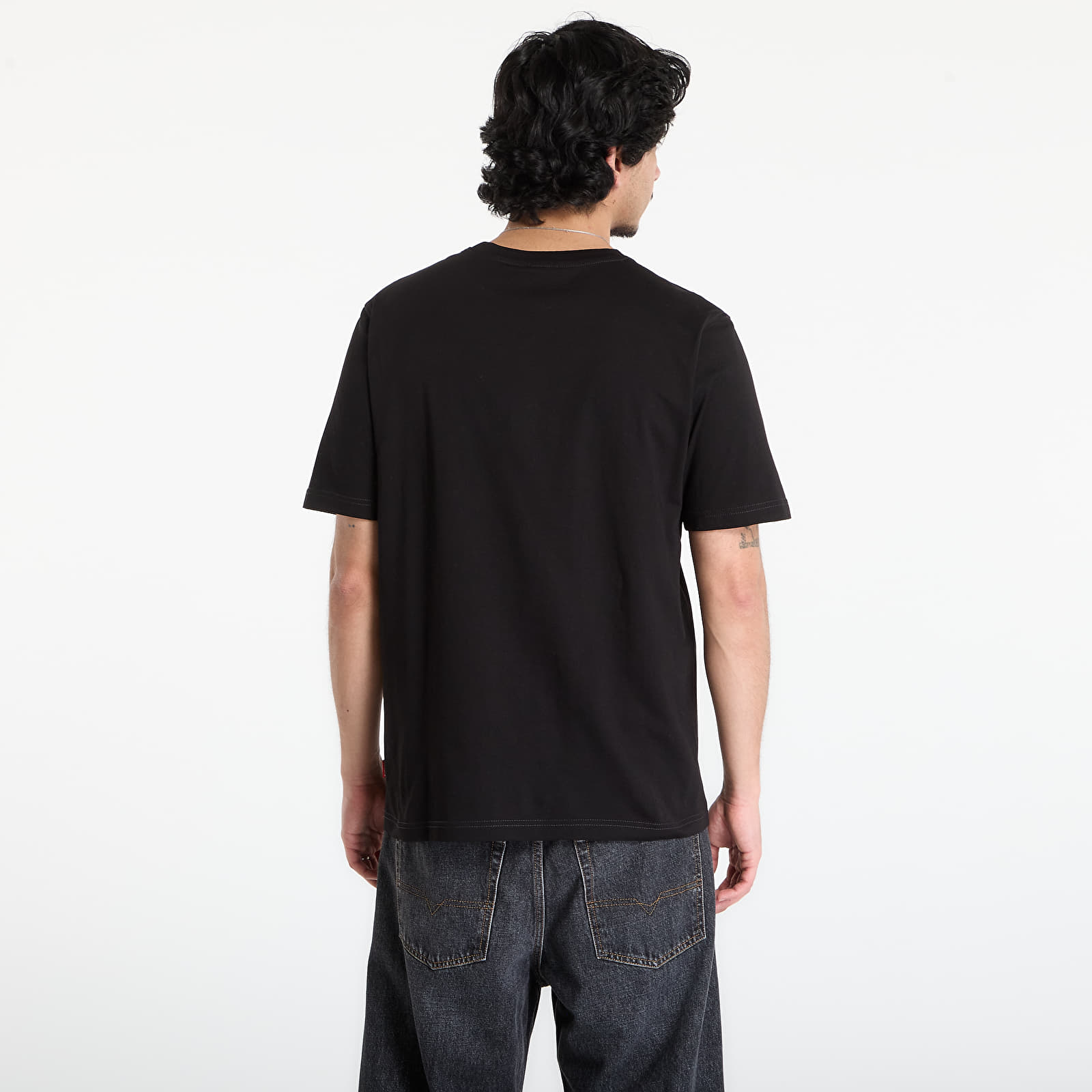 Men's T-shirts Diesel T-Adjust-V2 T-Shirt Black