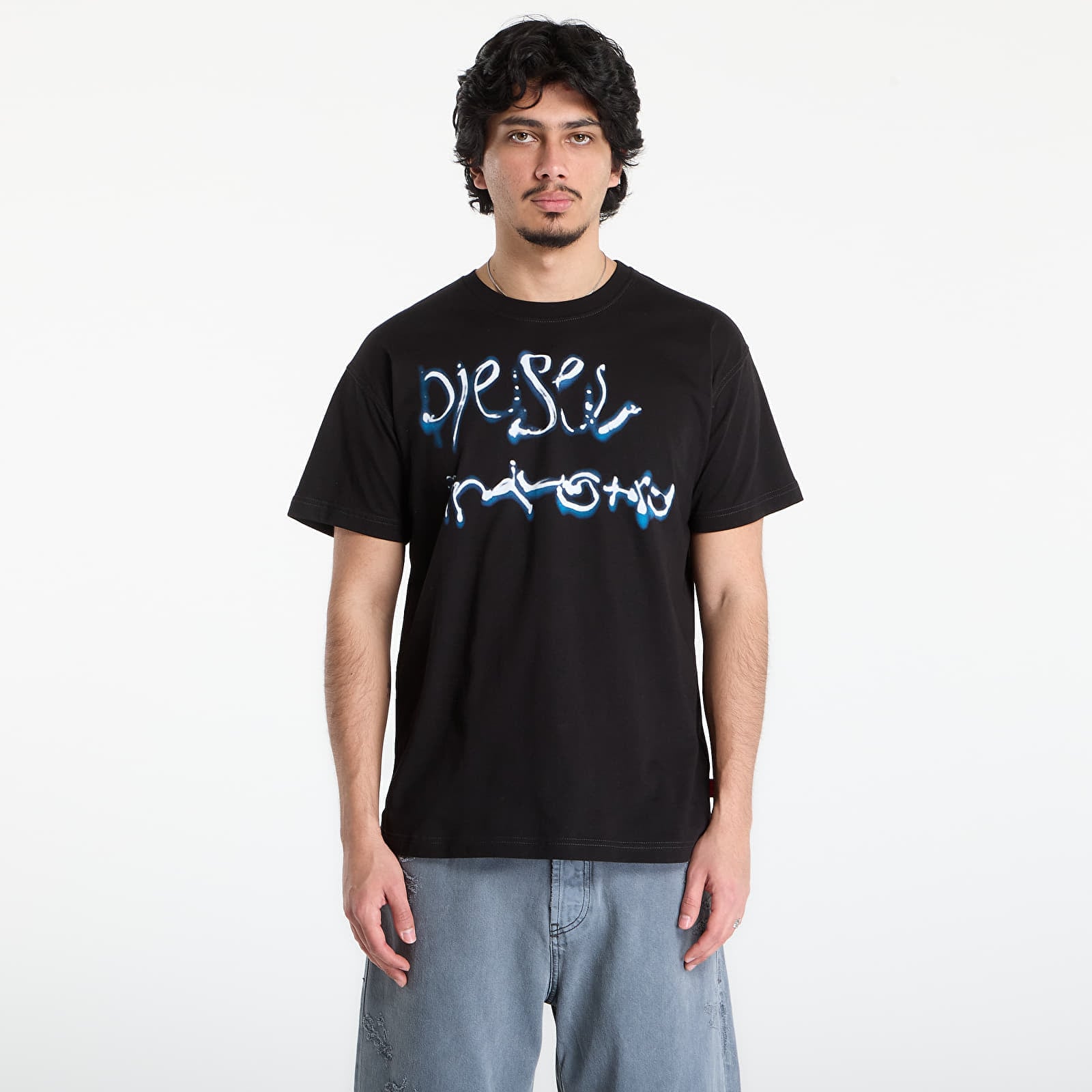 T-shirt Diesel T-Norm-V8 T-Shirt Black M