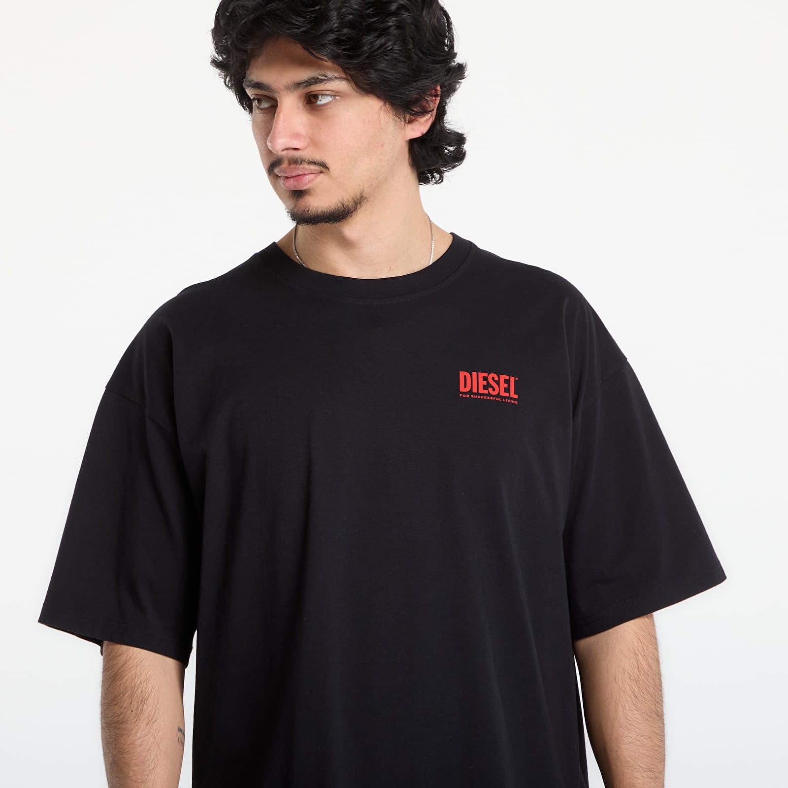T-shirty męskie Diesel T-Boxt-Bisk T-Shirt Black