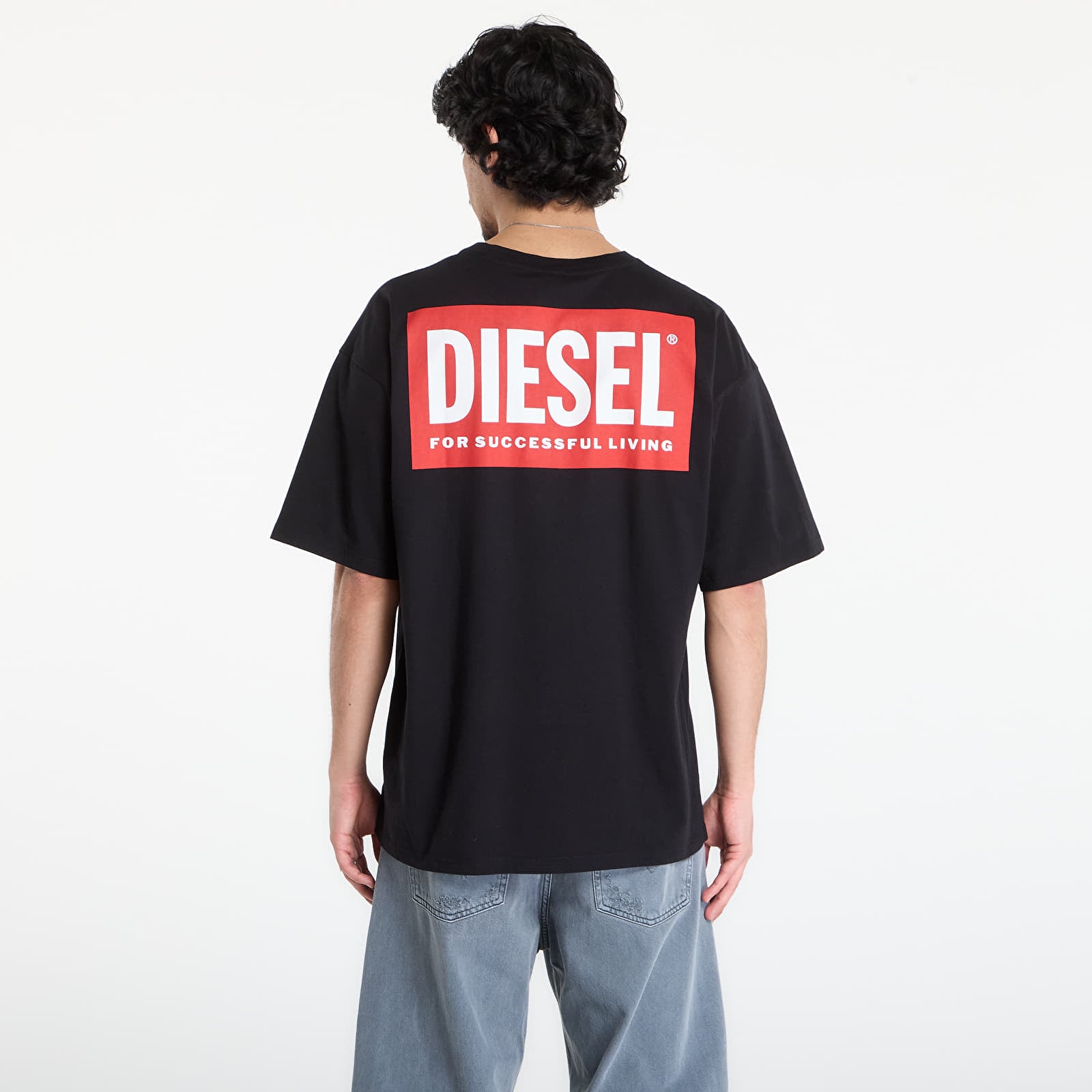 T-shirty męskie Diesel T-Boxt-Bisk T-Shirt Black
