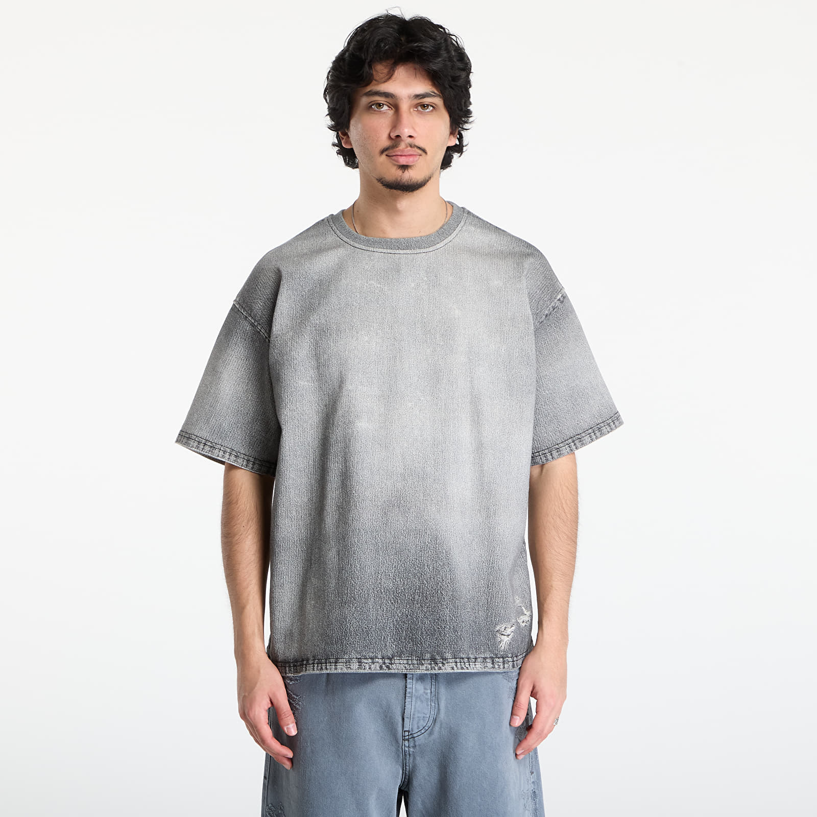 Magliette da uomo Diesel D-Box Jogg Tank Top Black/ Blue