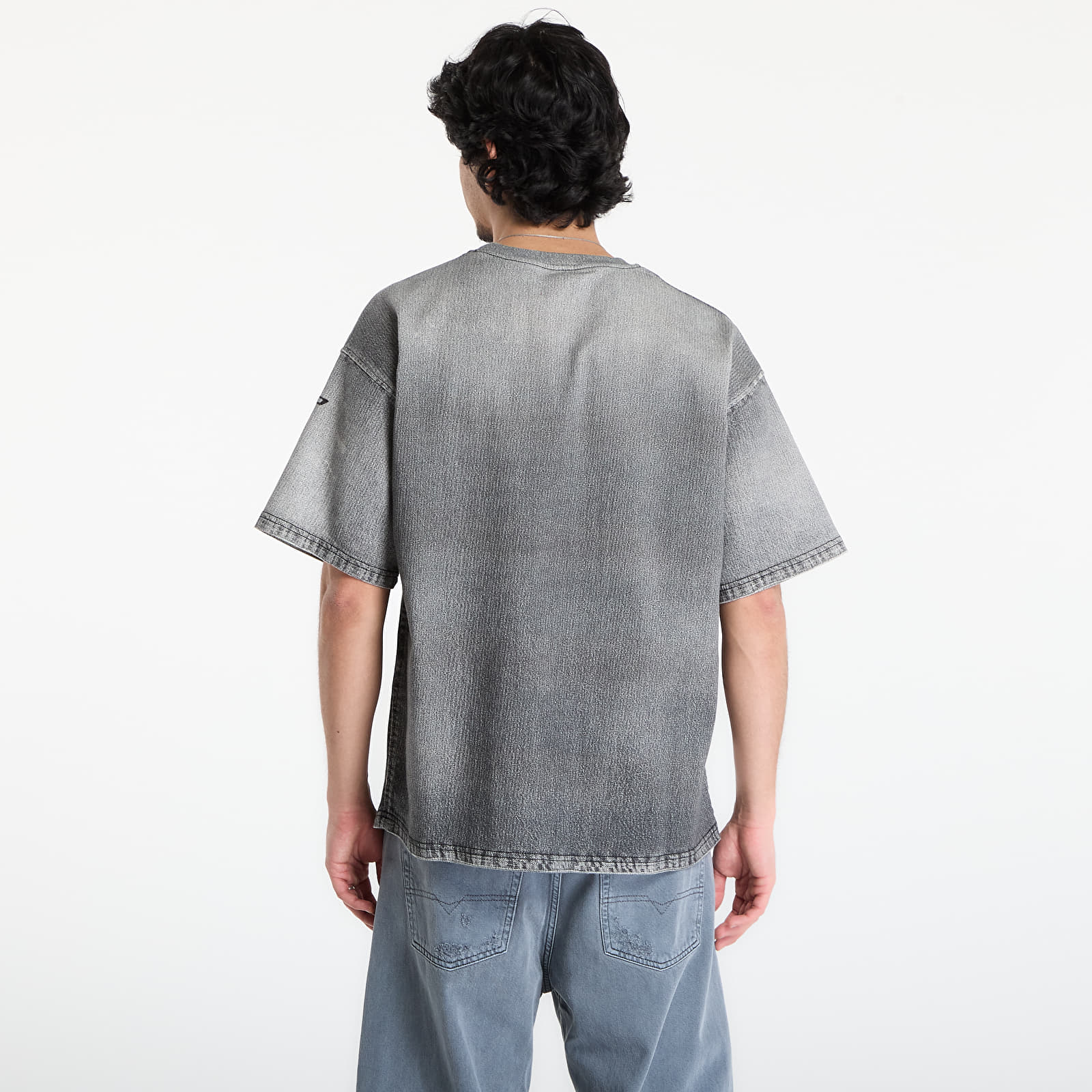 Magliette da uomo Diesel D-Box Jogg Tank Top Black/ Blue