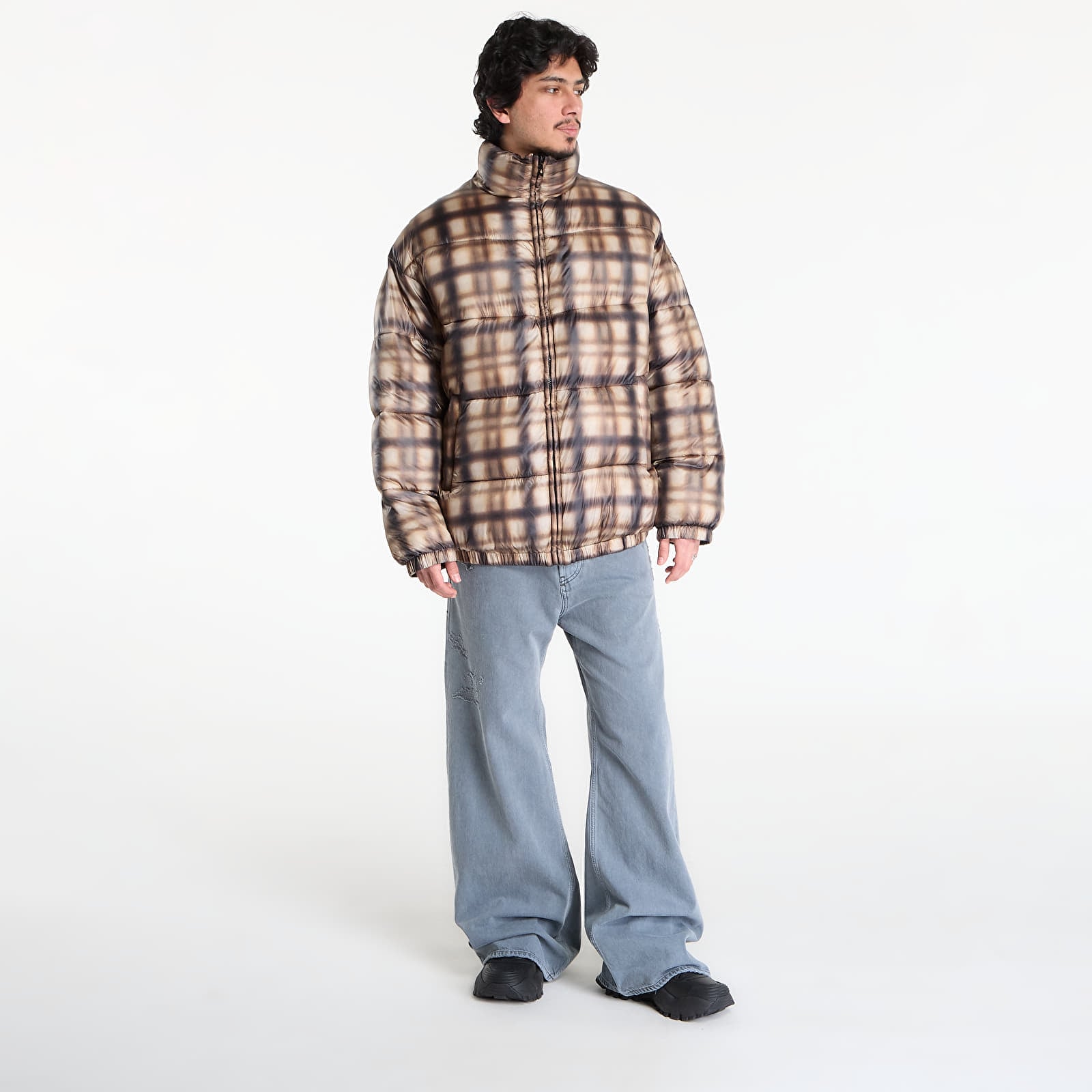 Herrenjacken Diesel W-Bourbon-Enbm Reversible Jacket Charcoal Grey