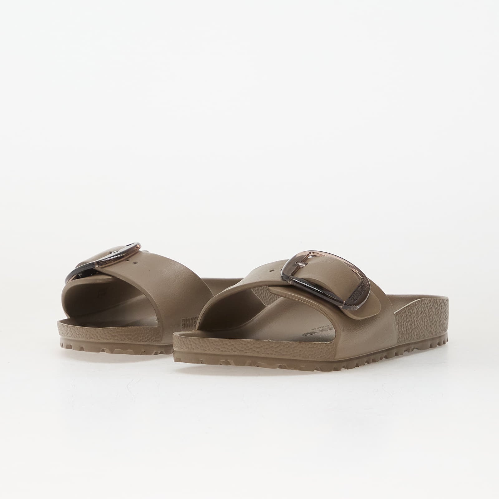 Naiste tossud ja kingad Birkenstock Madrid Big Buckle EVA Women Gray Taupe