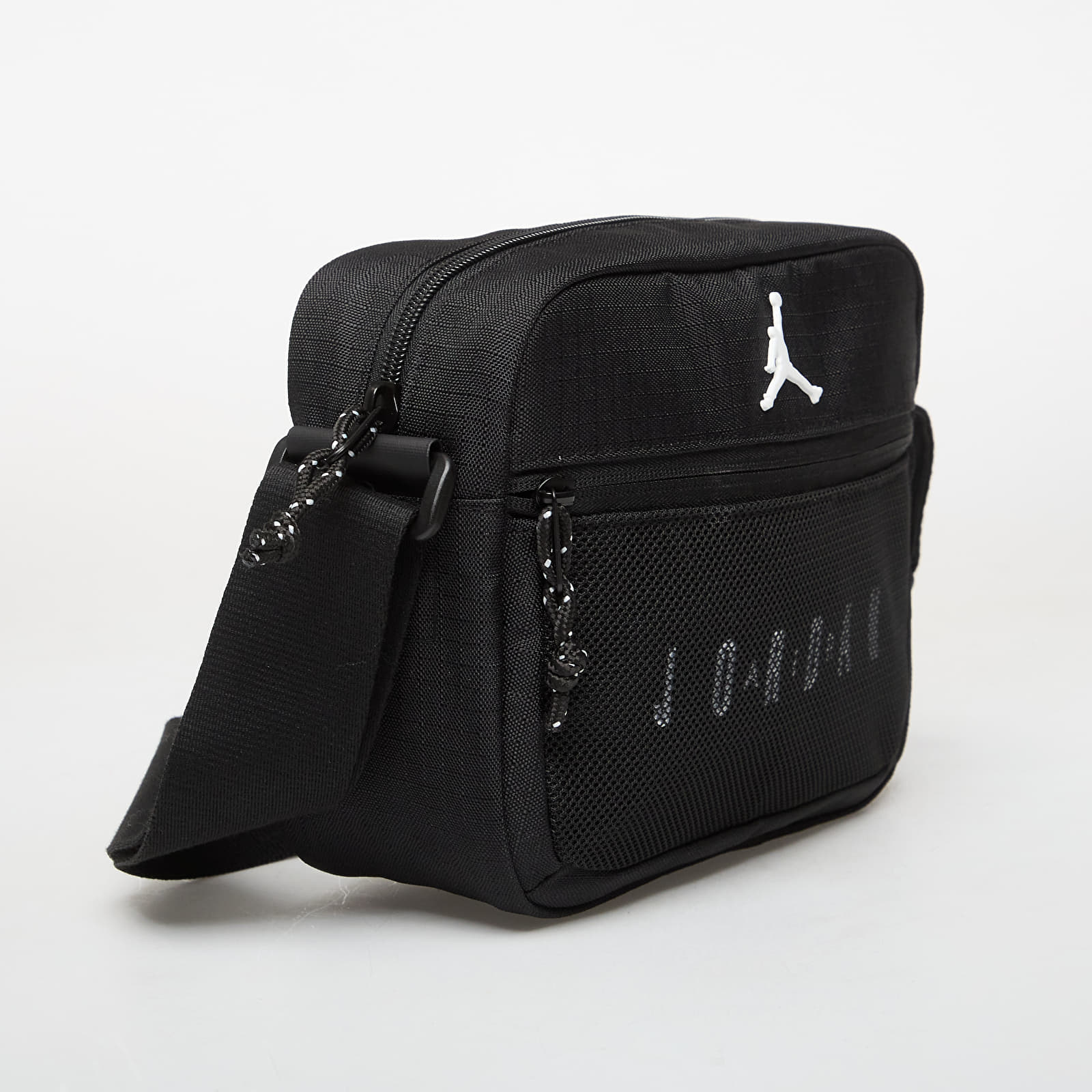 Skuldertasker til mænd Jordan Jam Blacktop Messenger Black