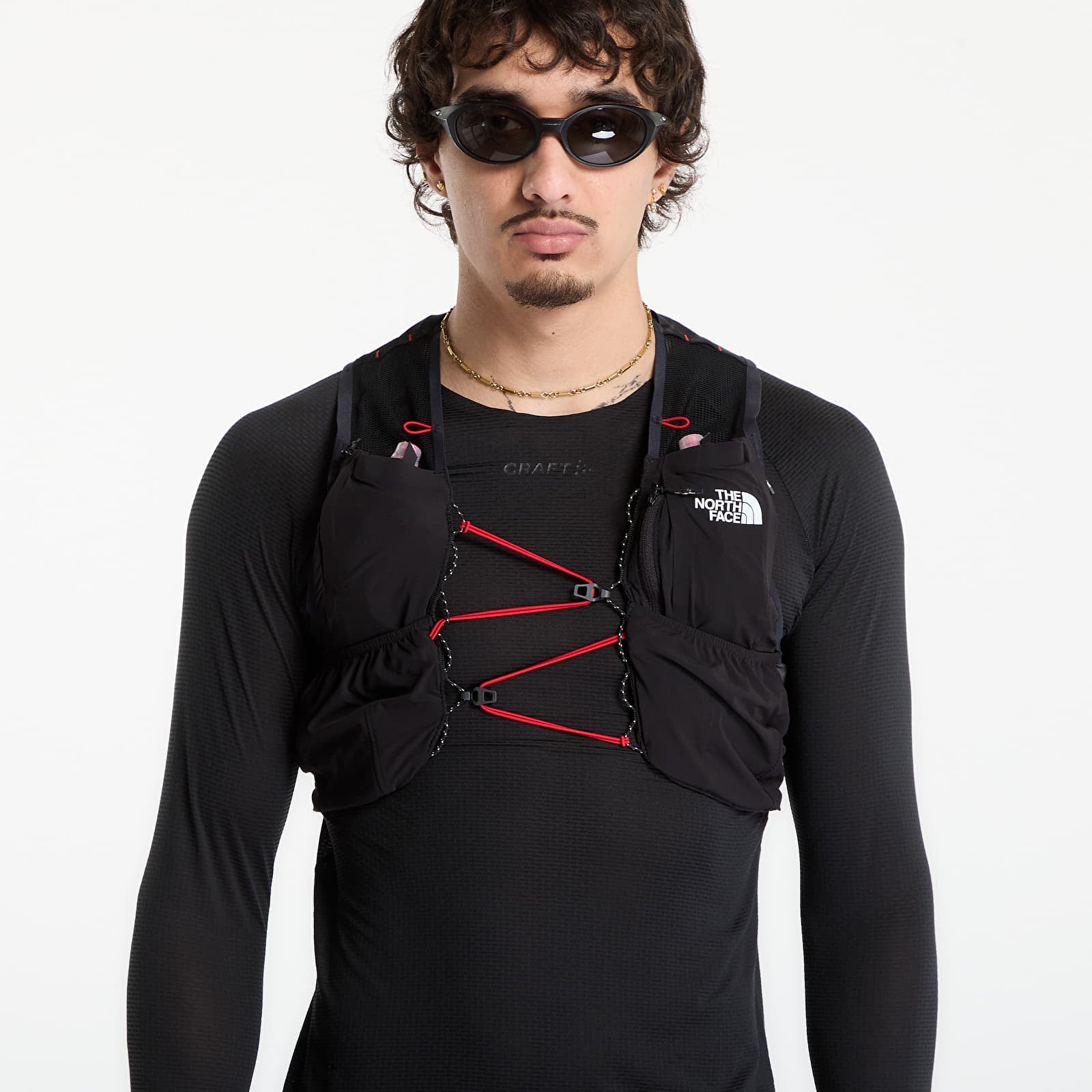 Gilet uomo The North Face Summit Run Vest 5 TNF Black/ Asphalt Grey