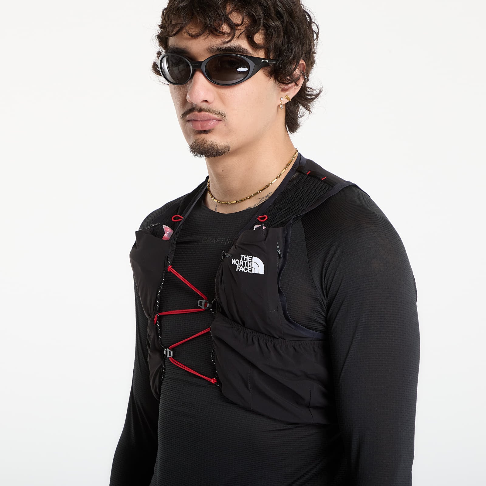 Gilet uomo The North Face Summit Run Vest 5 TNF Black/ Asphalt Grey