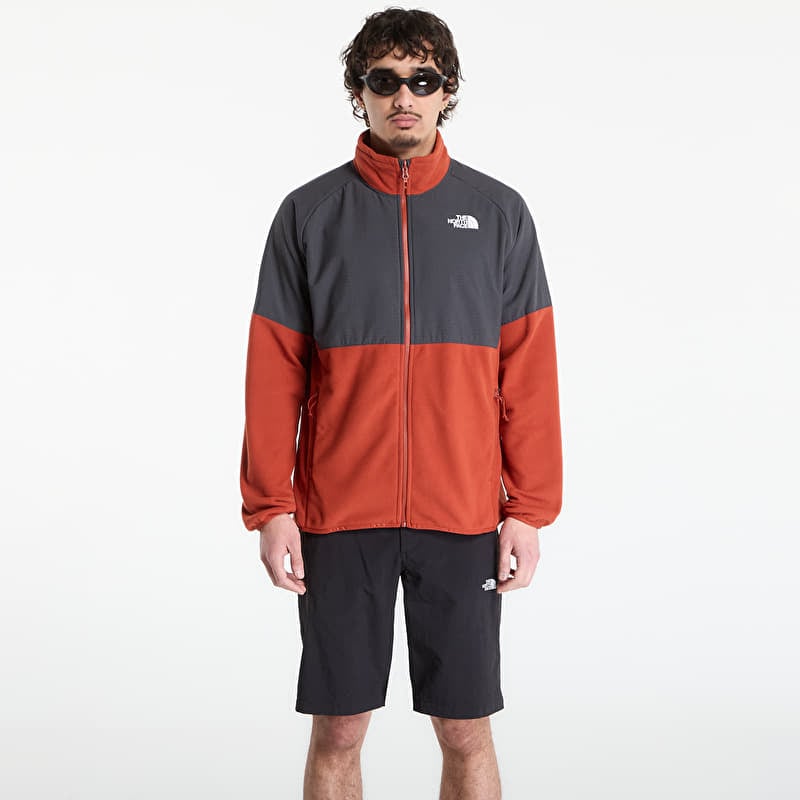 Куртка The North Face Glacier Heavyweight Full Zip Jacket Iron Clay/ Asphalt Grey