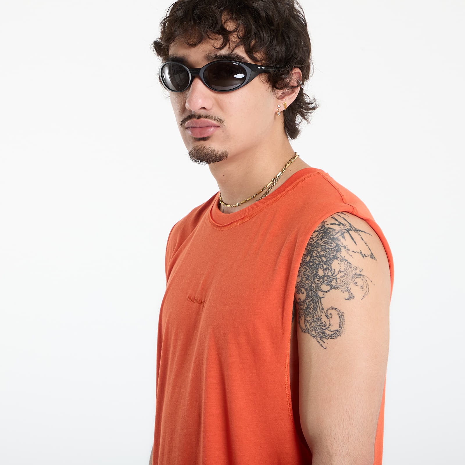 Canotta uomo Oakley Reserve Momento Tank Aviator Orange
