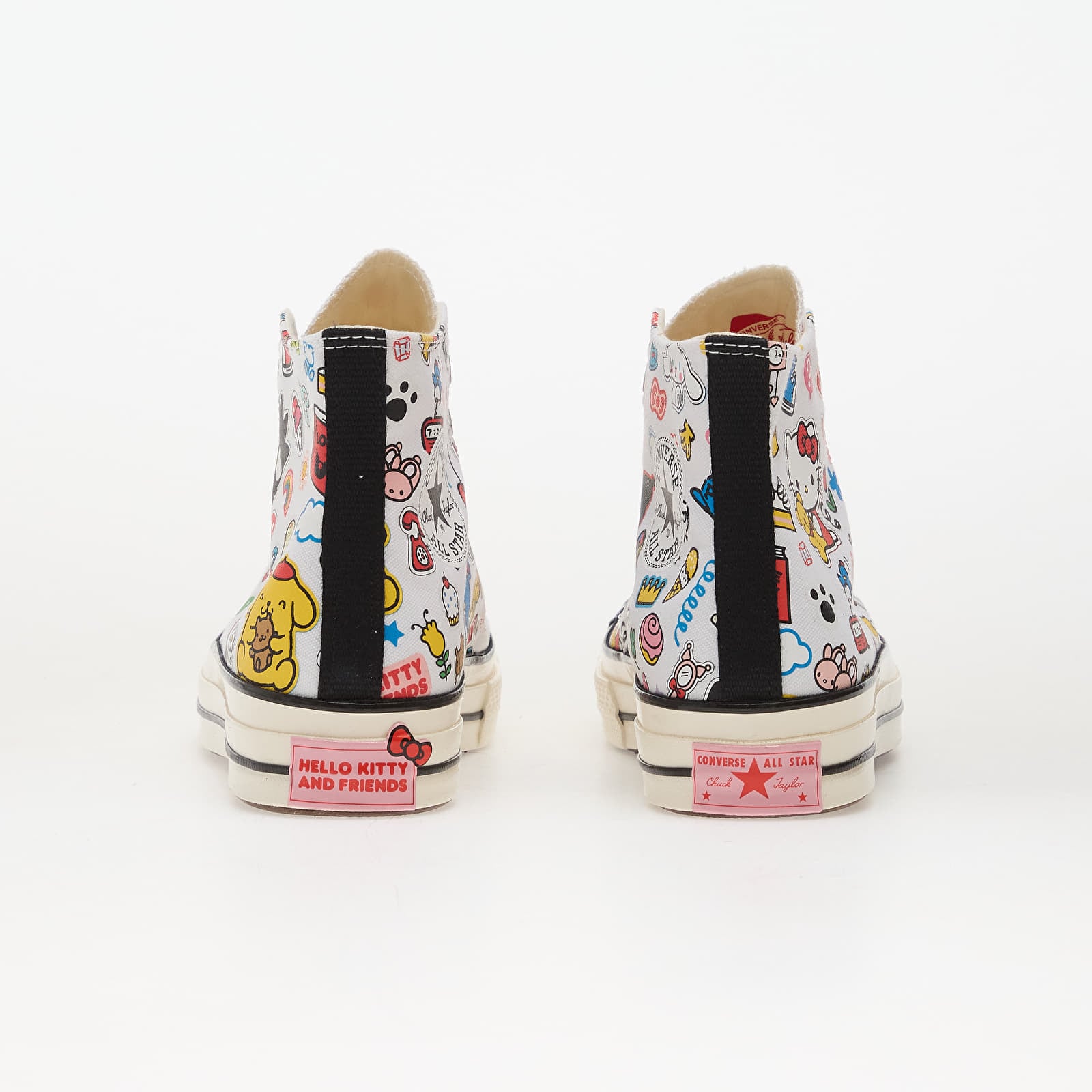 Vīriešu čības un apavi Converse x Hello Kitty and Friends Chuck 70 Hi White/ Pink/ Green
