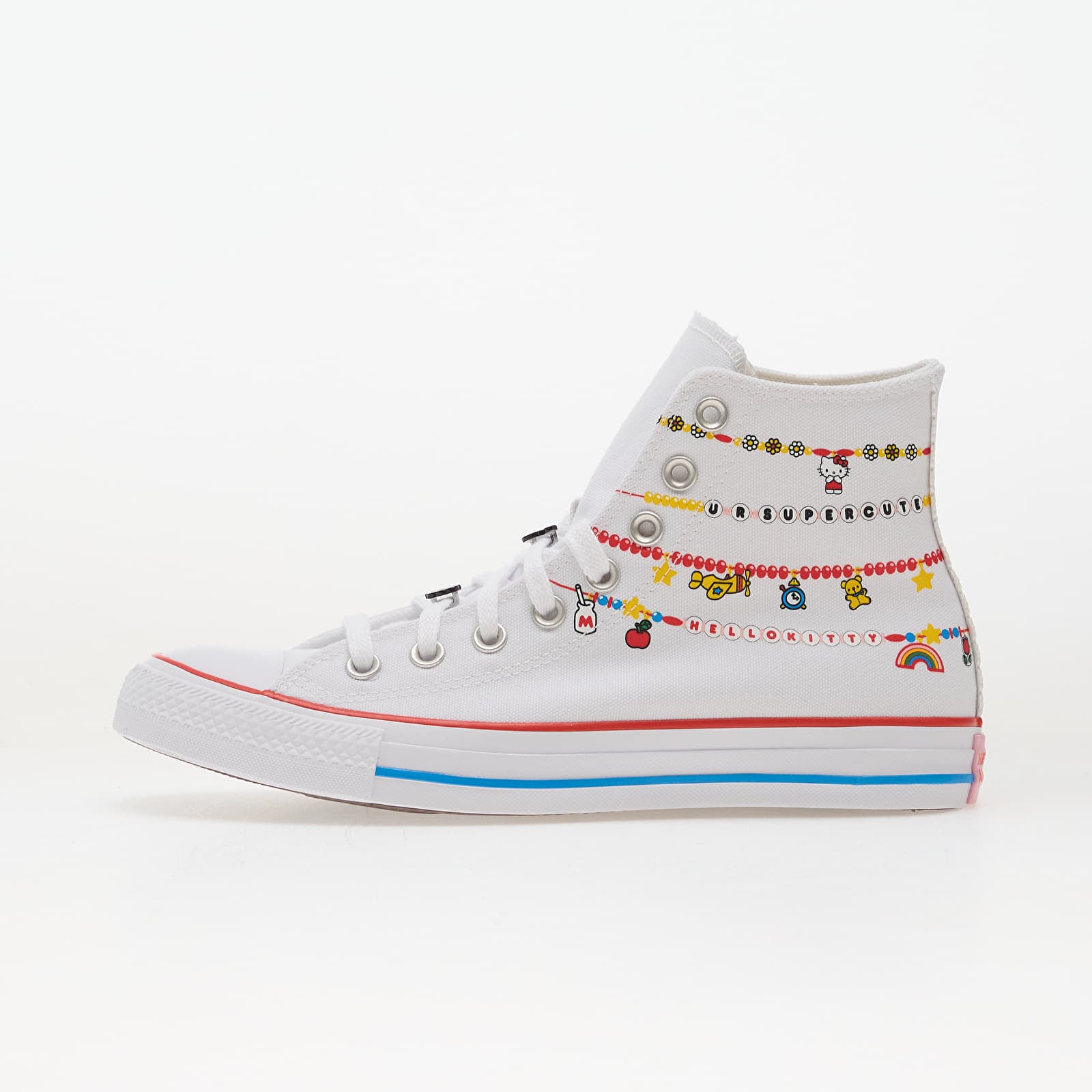 Sneakers Converse x Hello Kitty and Friends Chuck Taylor All Star Hi White/ Red/ Yellow EUR 35