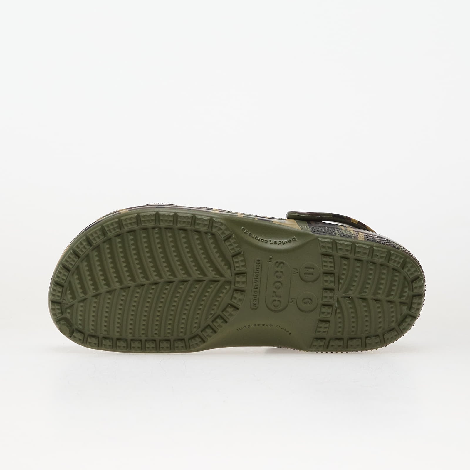 Miesten lenkkarit ja kengät Crocs Classic Camouflage Clog Army Green/Multi