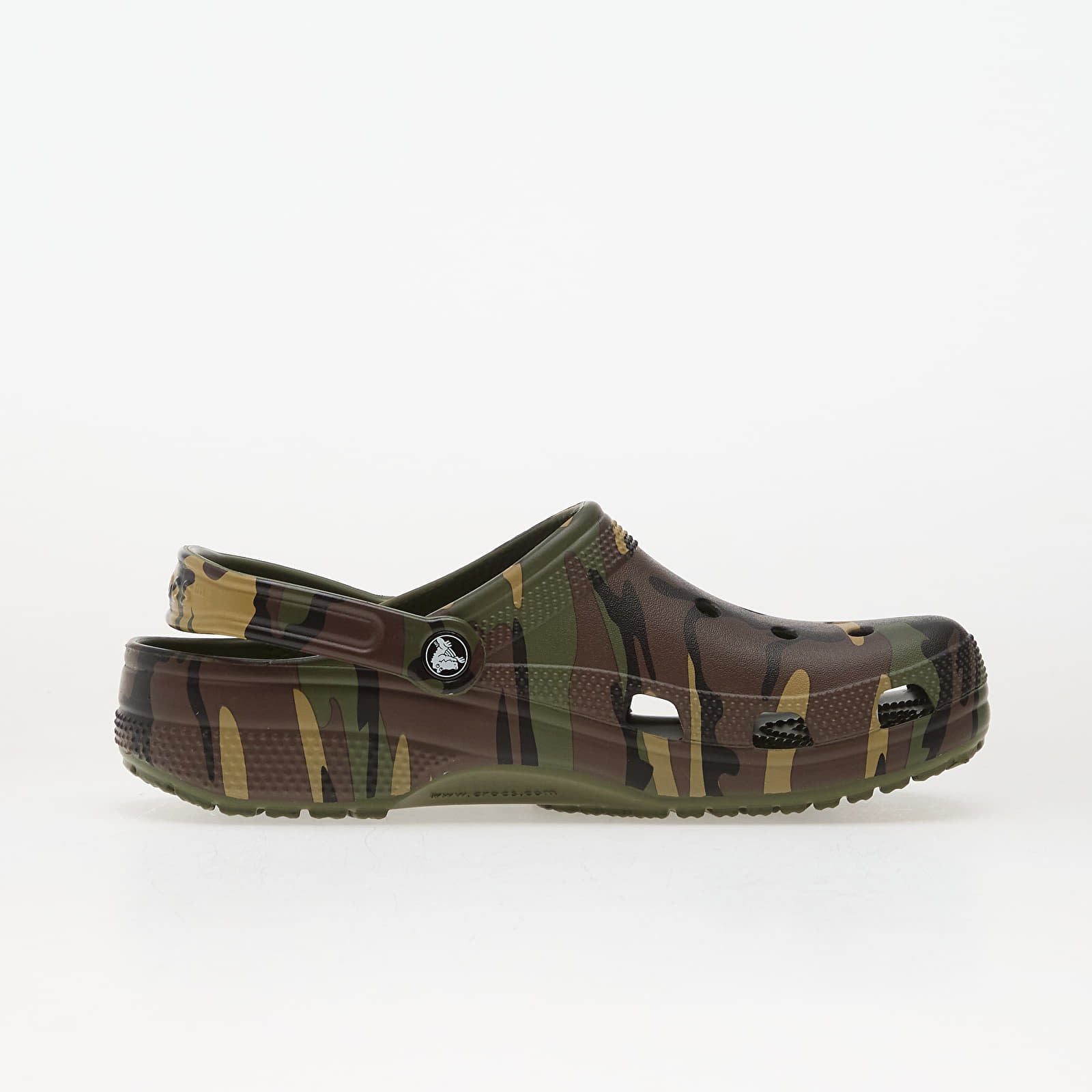 Miesten lenkkarit ja kengät Crocs Classic Camouflage Clog Army Green/Multi