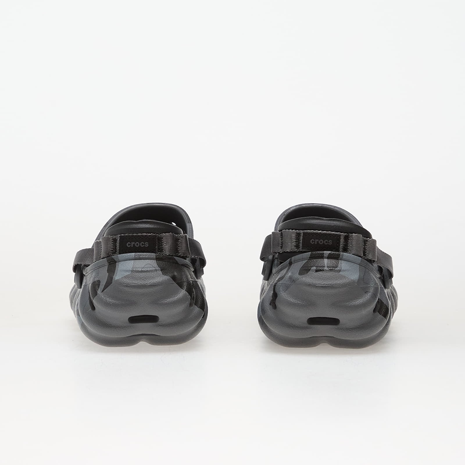 Men's sneakers and shoes Crocs Echo Duck Camo Clog Charcoal/Black