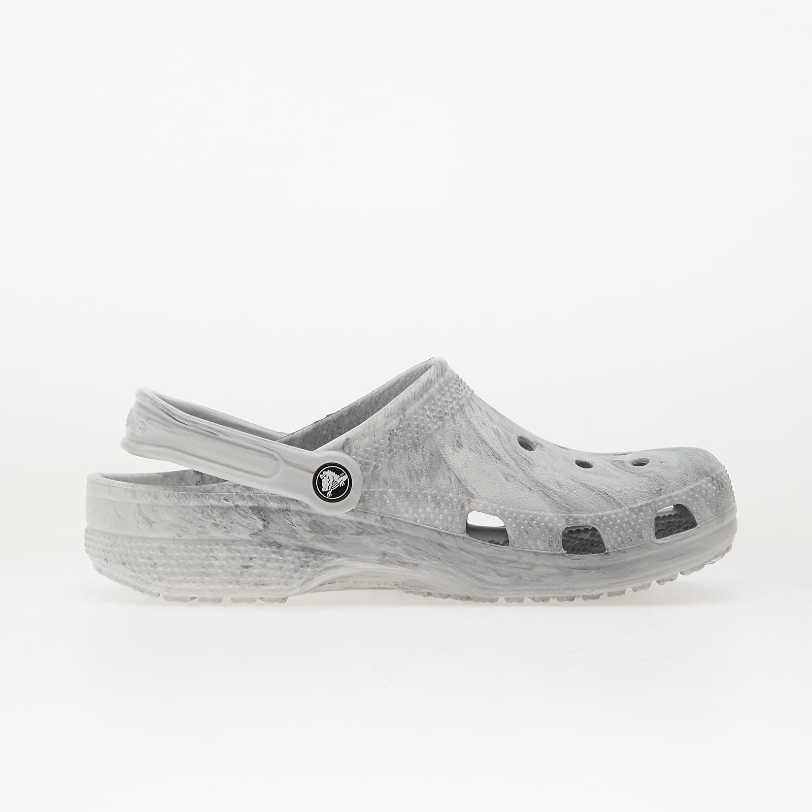 Women's sneakers and shoes Crocs Classic Watercolor Marbled Clog Grey Swirl