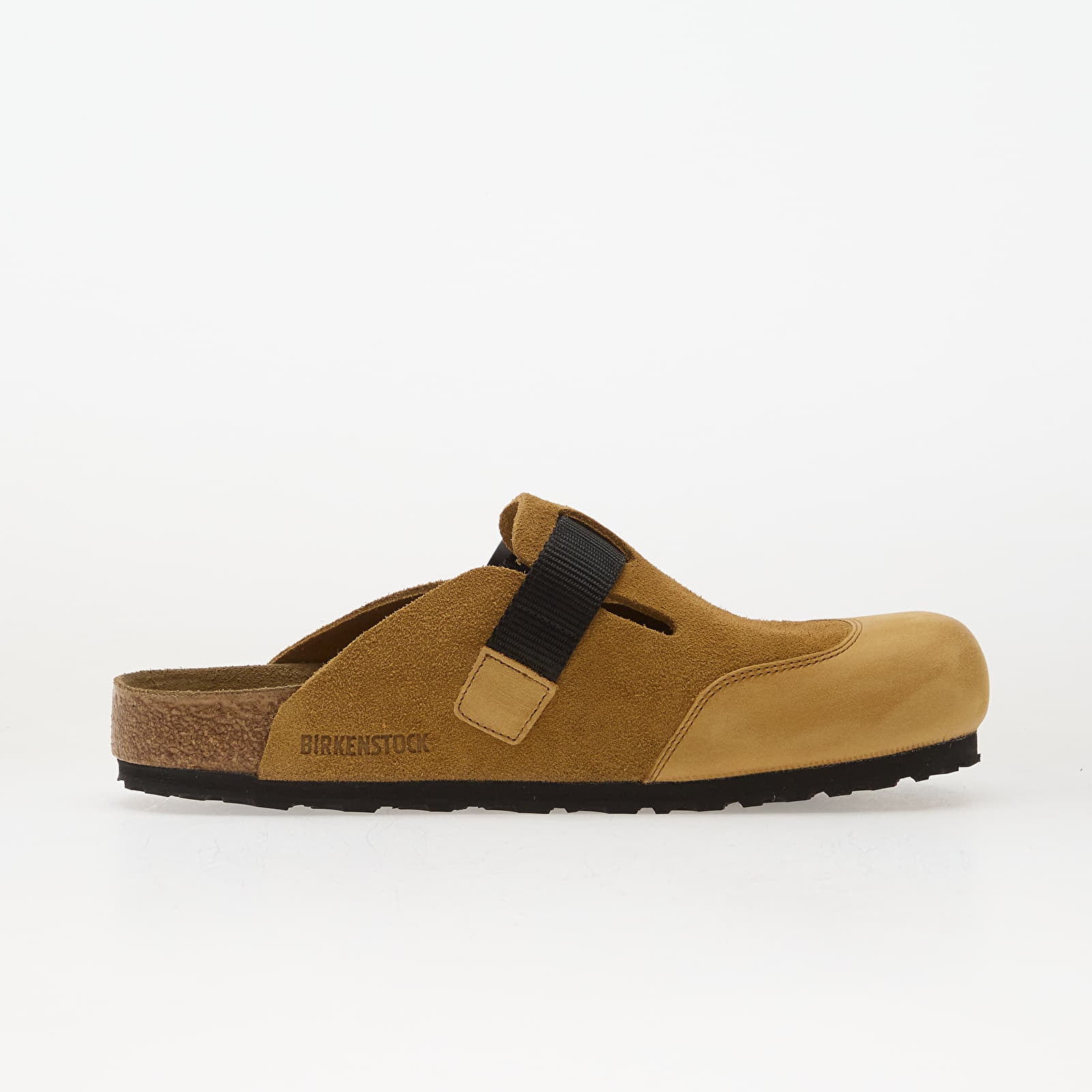 Vyriški sportbačiai ir batai Birkenstock Boston Nova 2.0 Leather-Suede Unisex Cork Brown