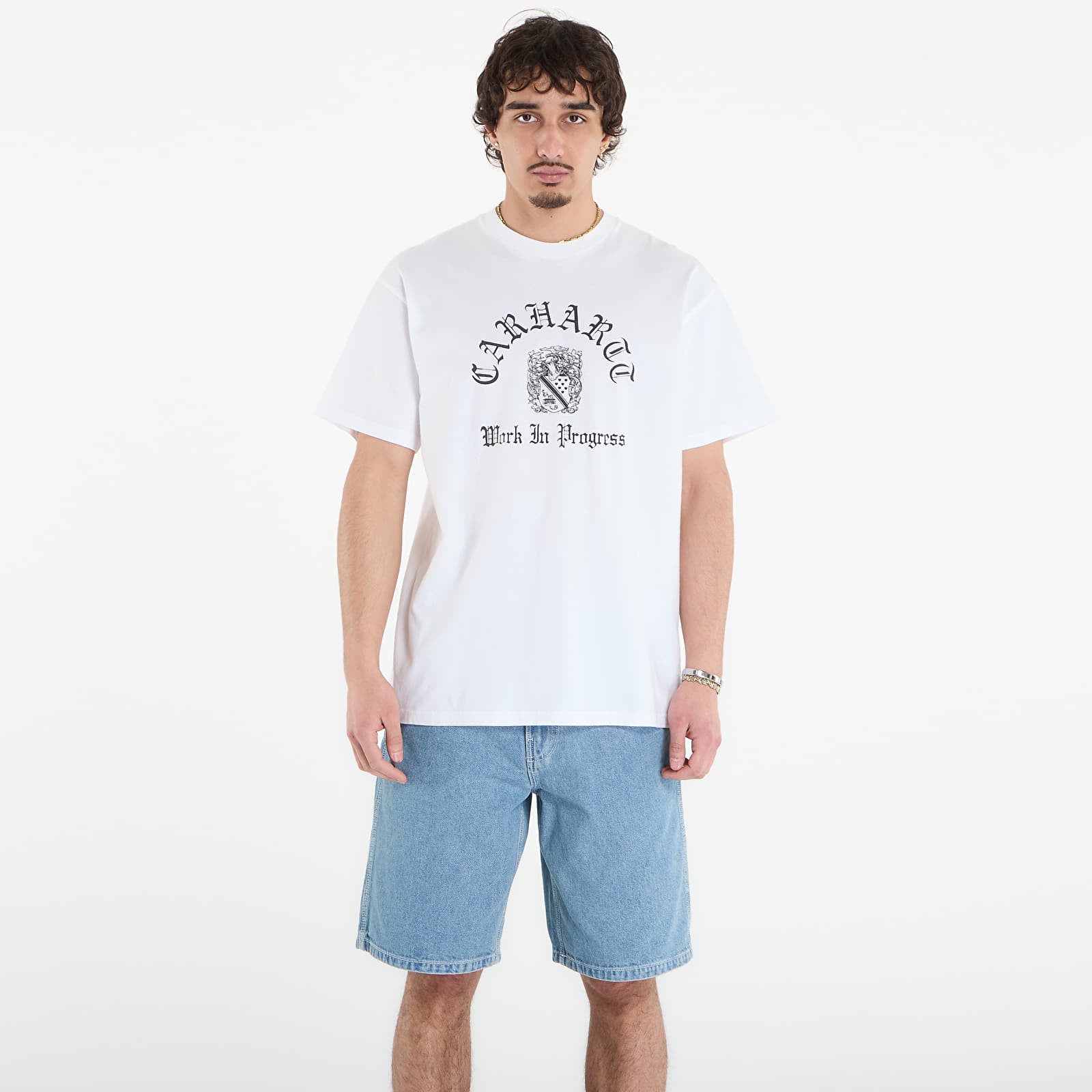 Мужские футболки Carhartt WIP S/S Coat Of Arms T-Shirt UNISEX White