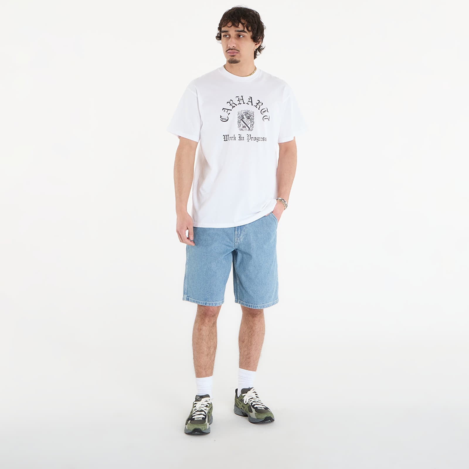 Мужские футболки Carhartt WIP S/S Coat Of Arms T-Shirt UNISEX White